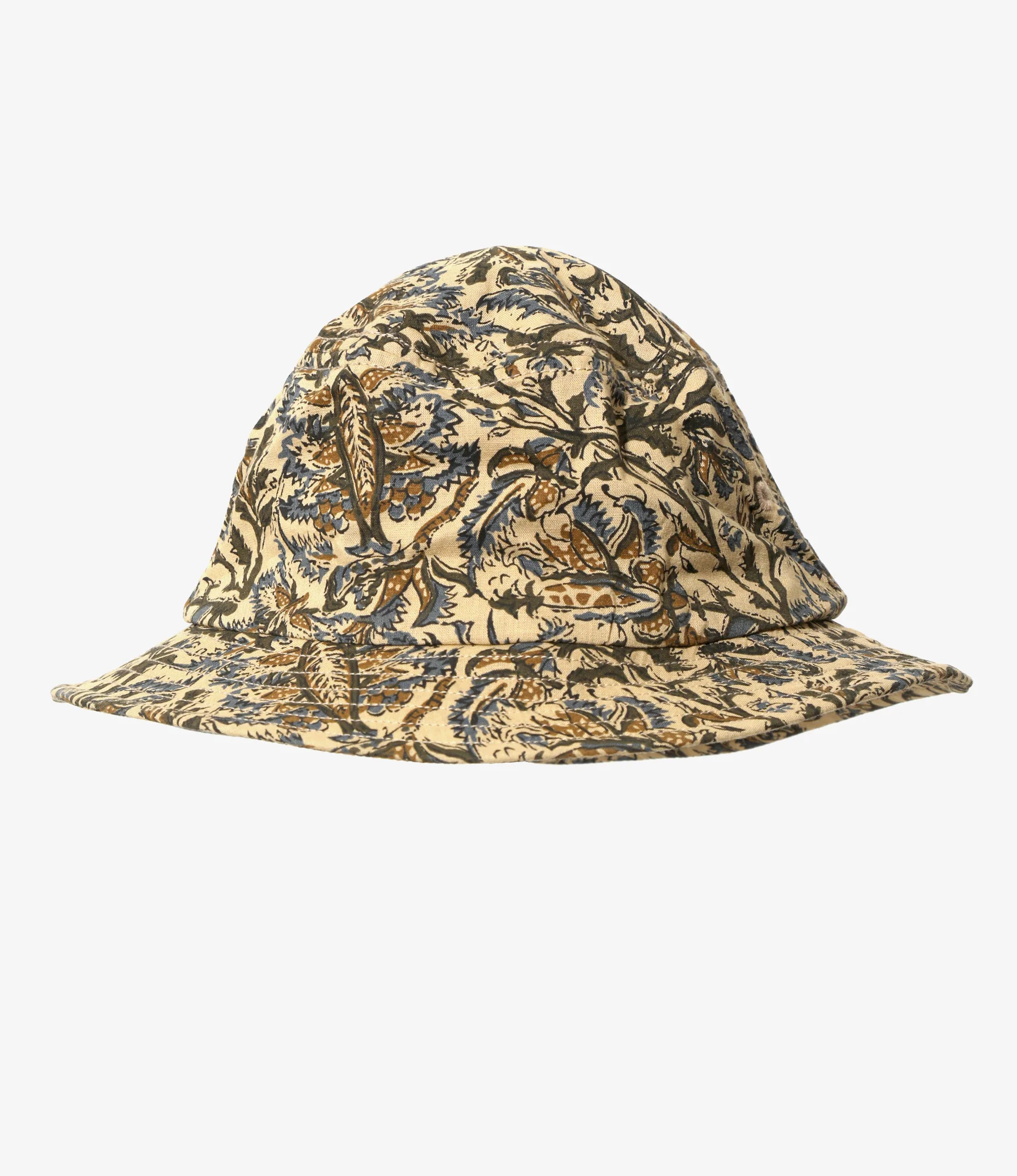 Bucket Hat - Blue - Batik Printed - Image 2