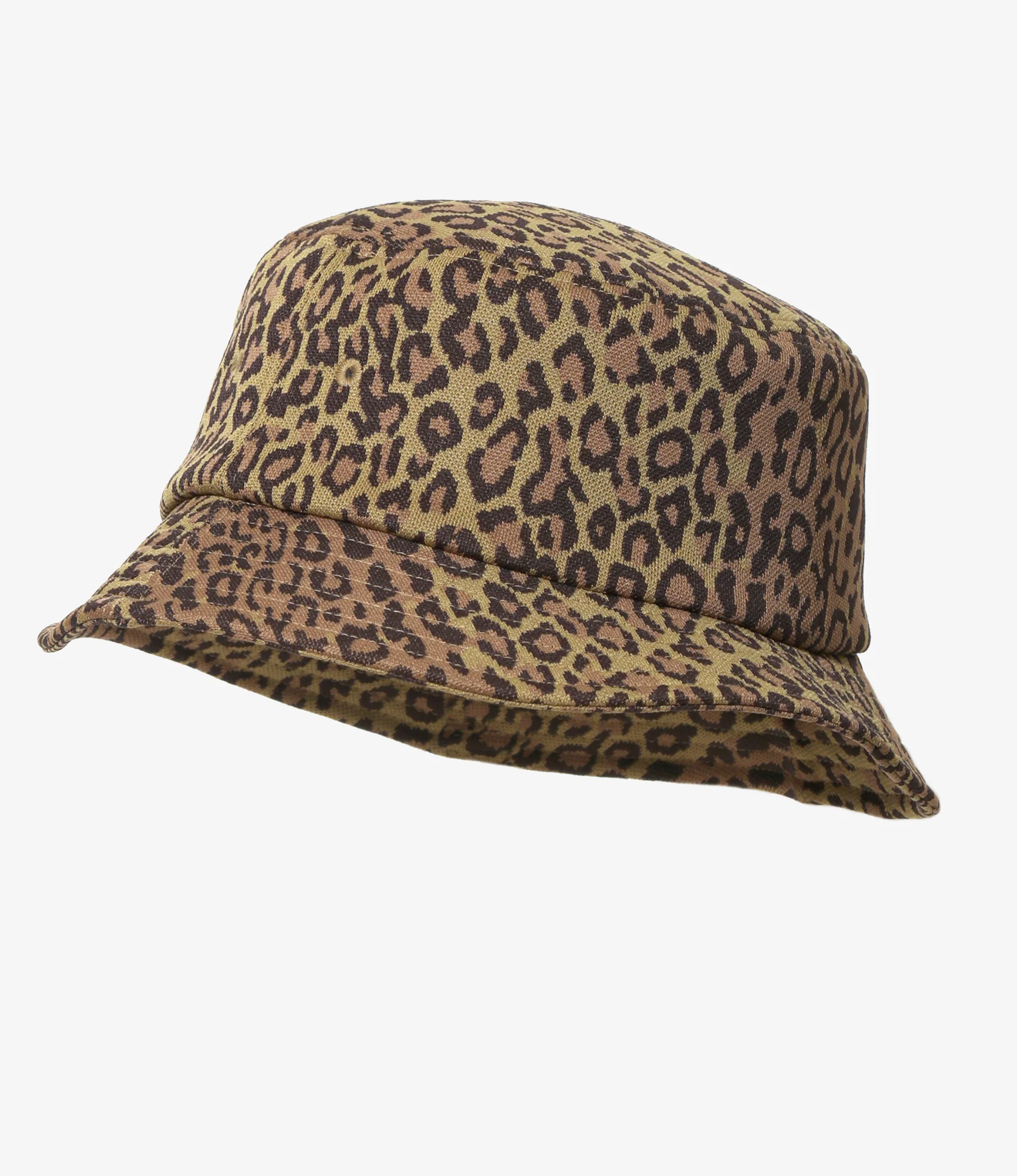 Bucket Hat - Brown - Poly Jq. / Leopard - Image 2