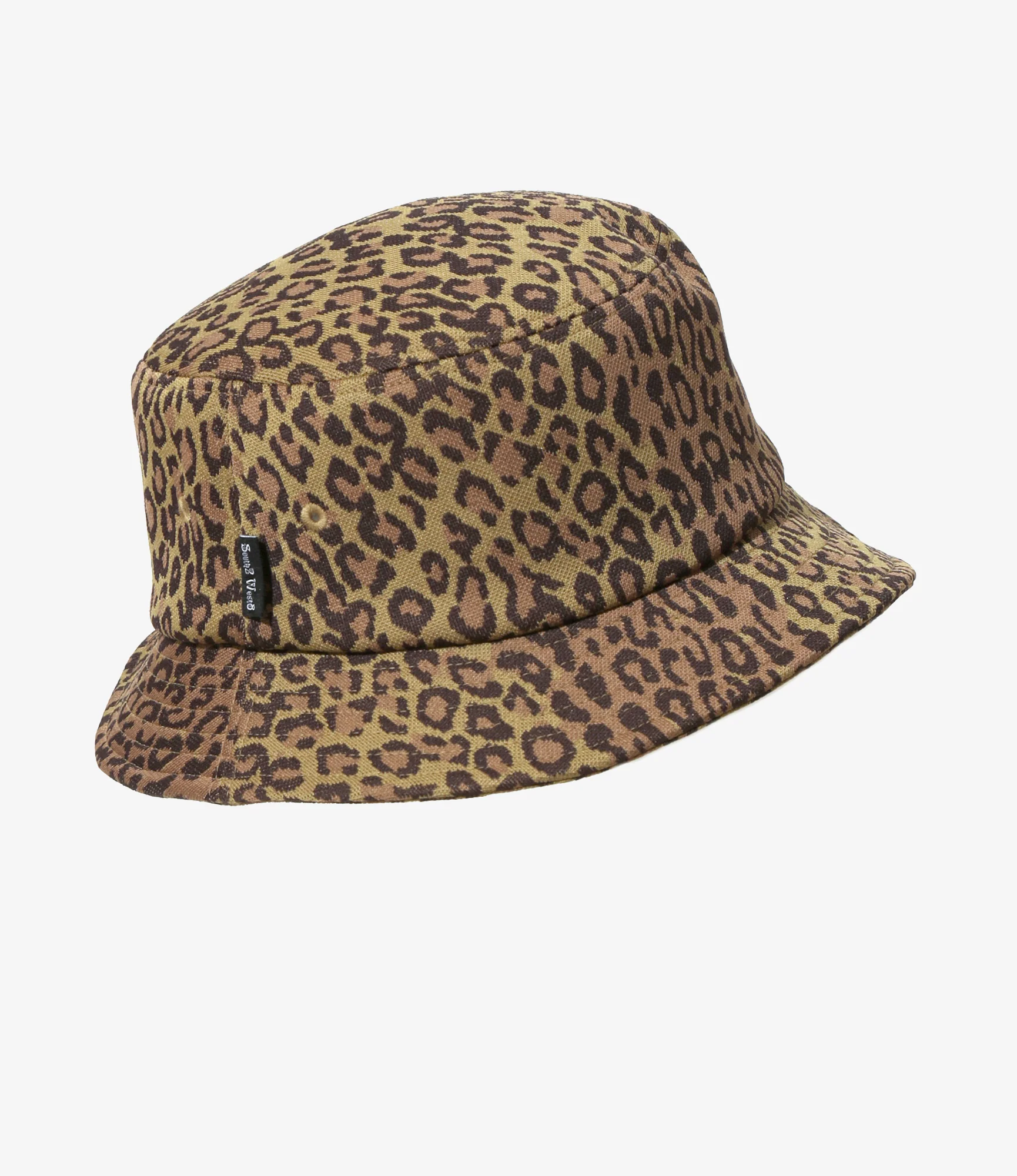 Bucket Hat - Brown - Poly Jq. / Leopard - Image 3