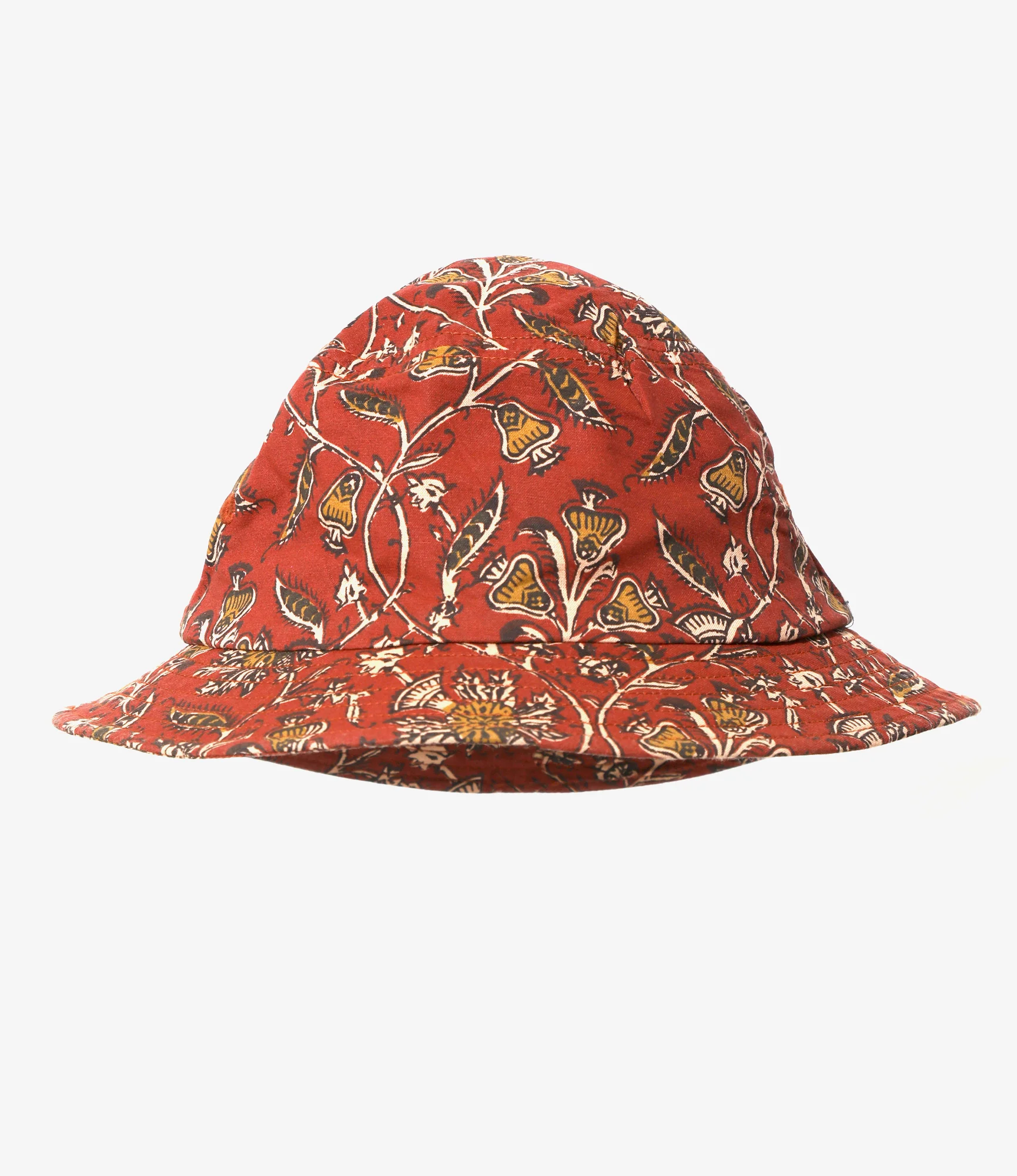 Bucket Hat - Red - Batik Printed - Image 2