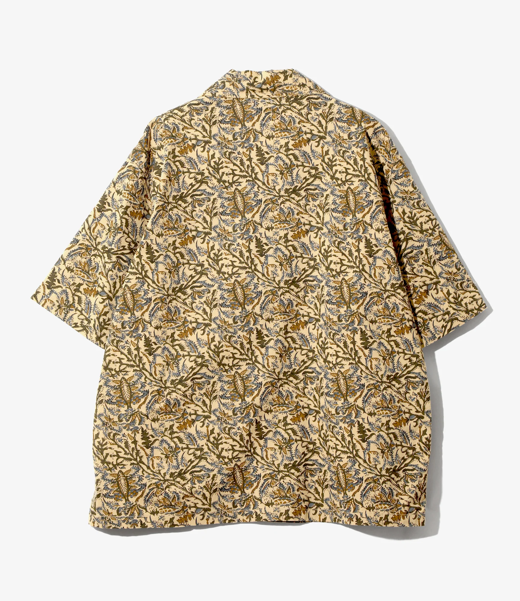Cabana Shirt - Blue - Batik Printed - Image 3