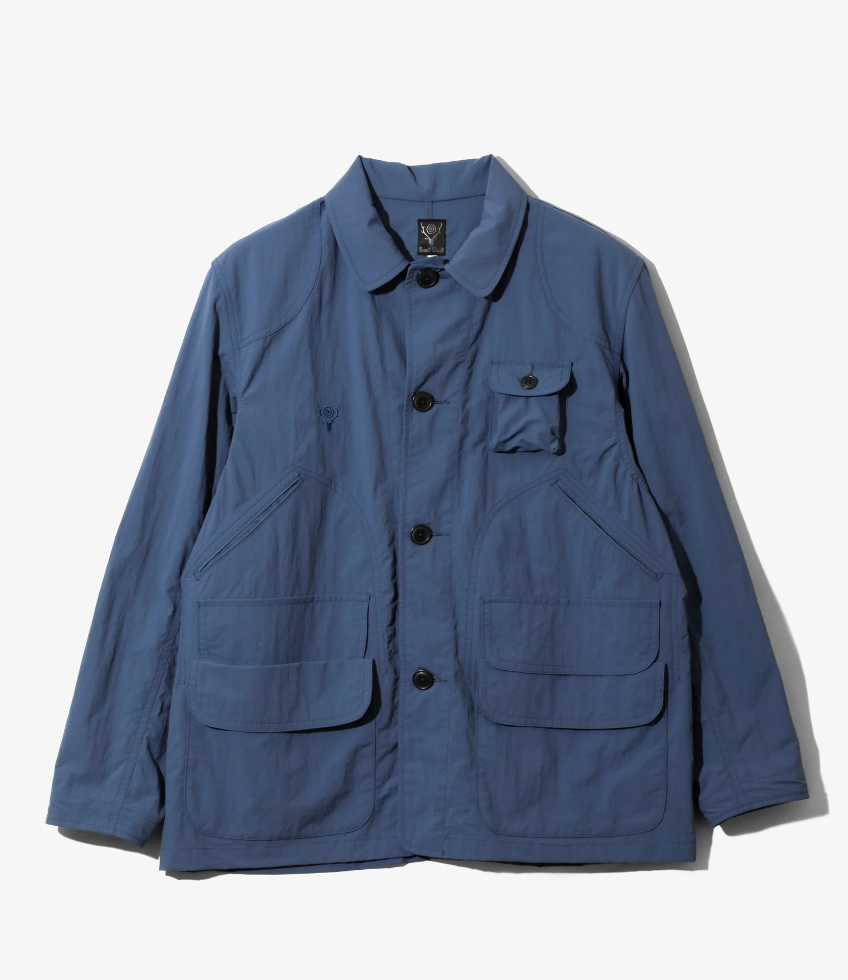 Field Jacket - Blue - Nylon Ripstop