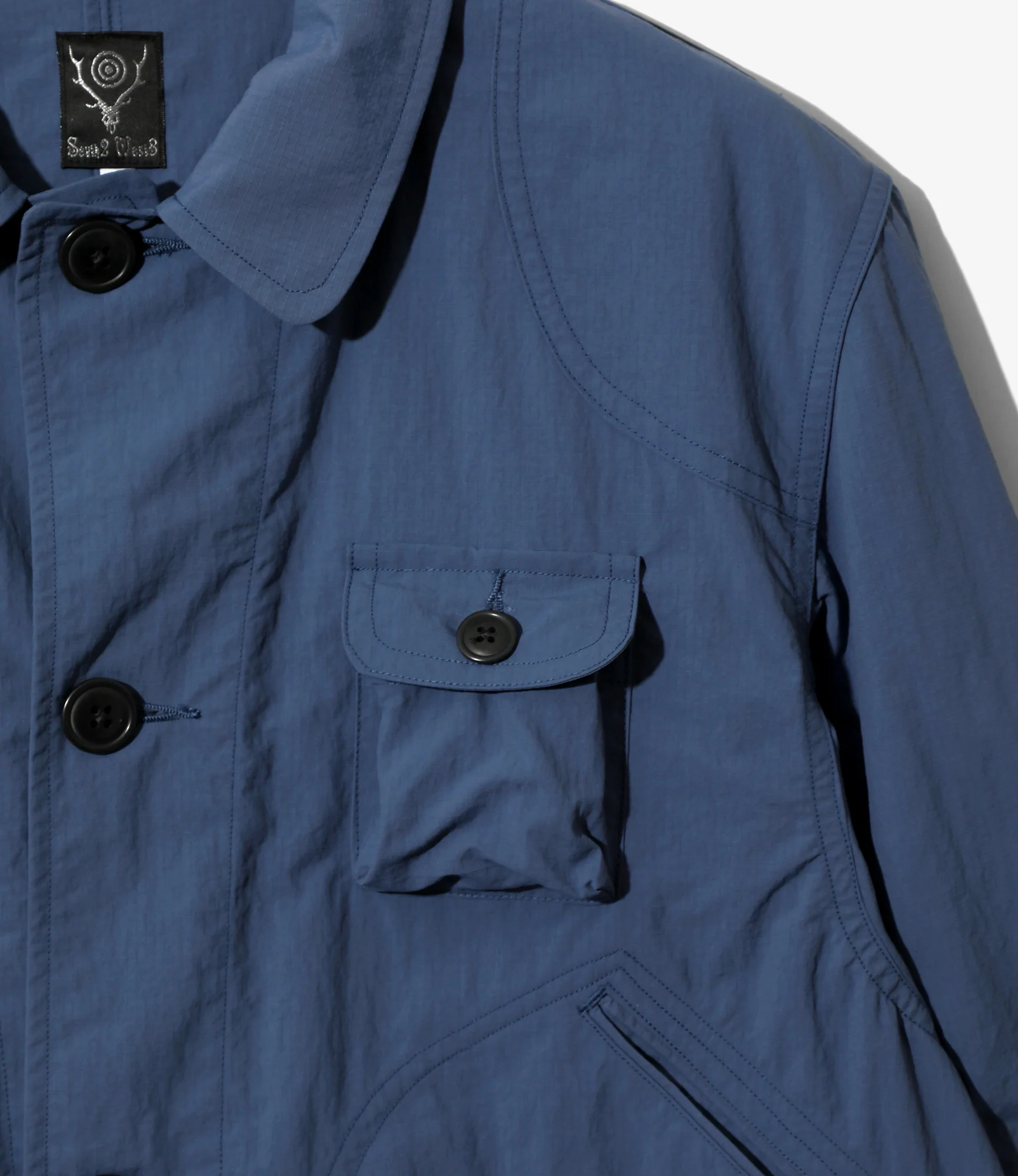 Field Jacket - Blue - Nylon Ripstop - Image 2