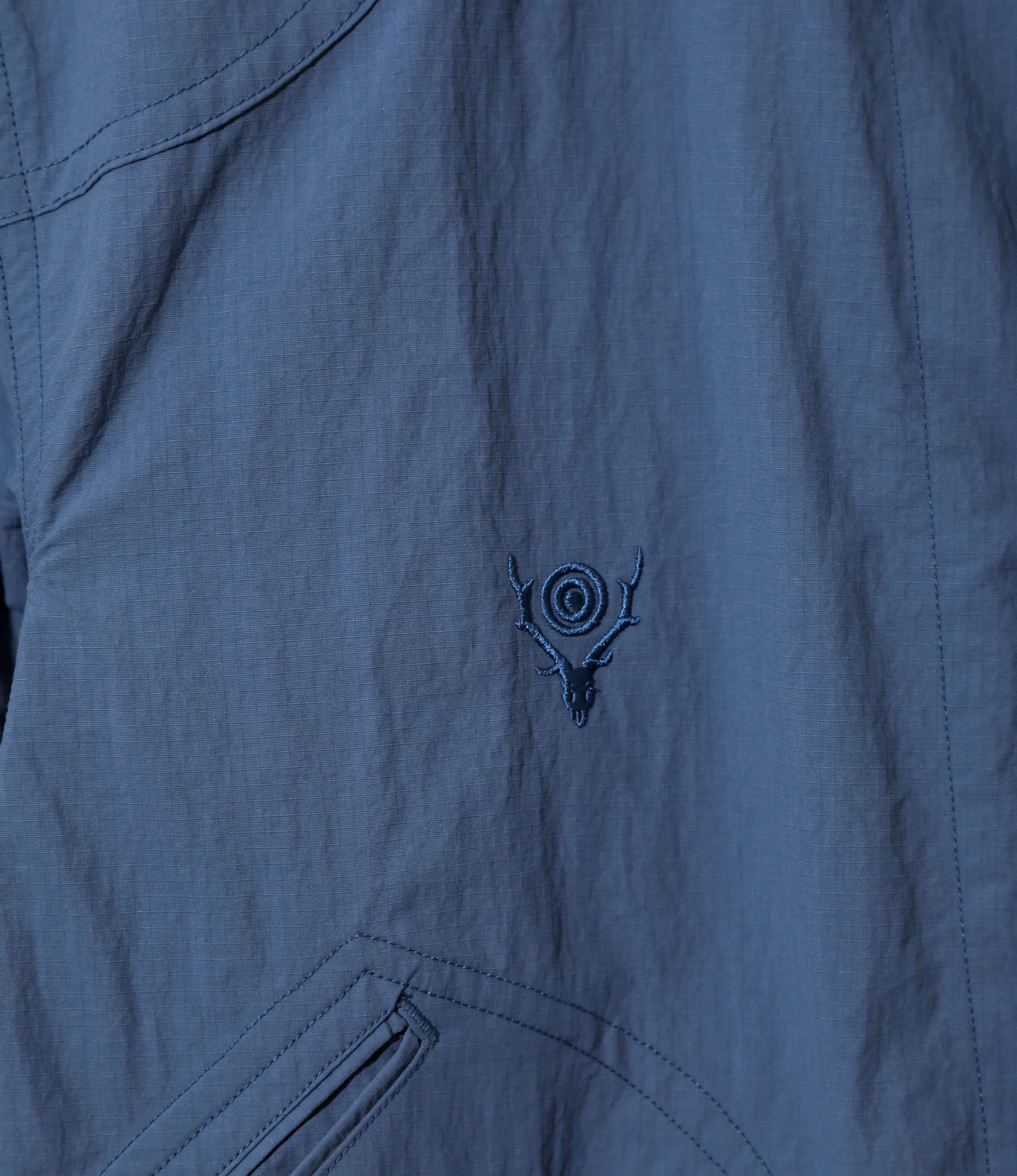 Field Jacket - Blue - Nylon Ripstop - Image 3