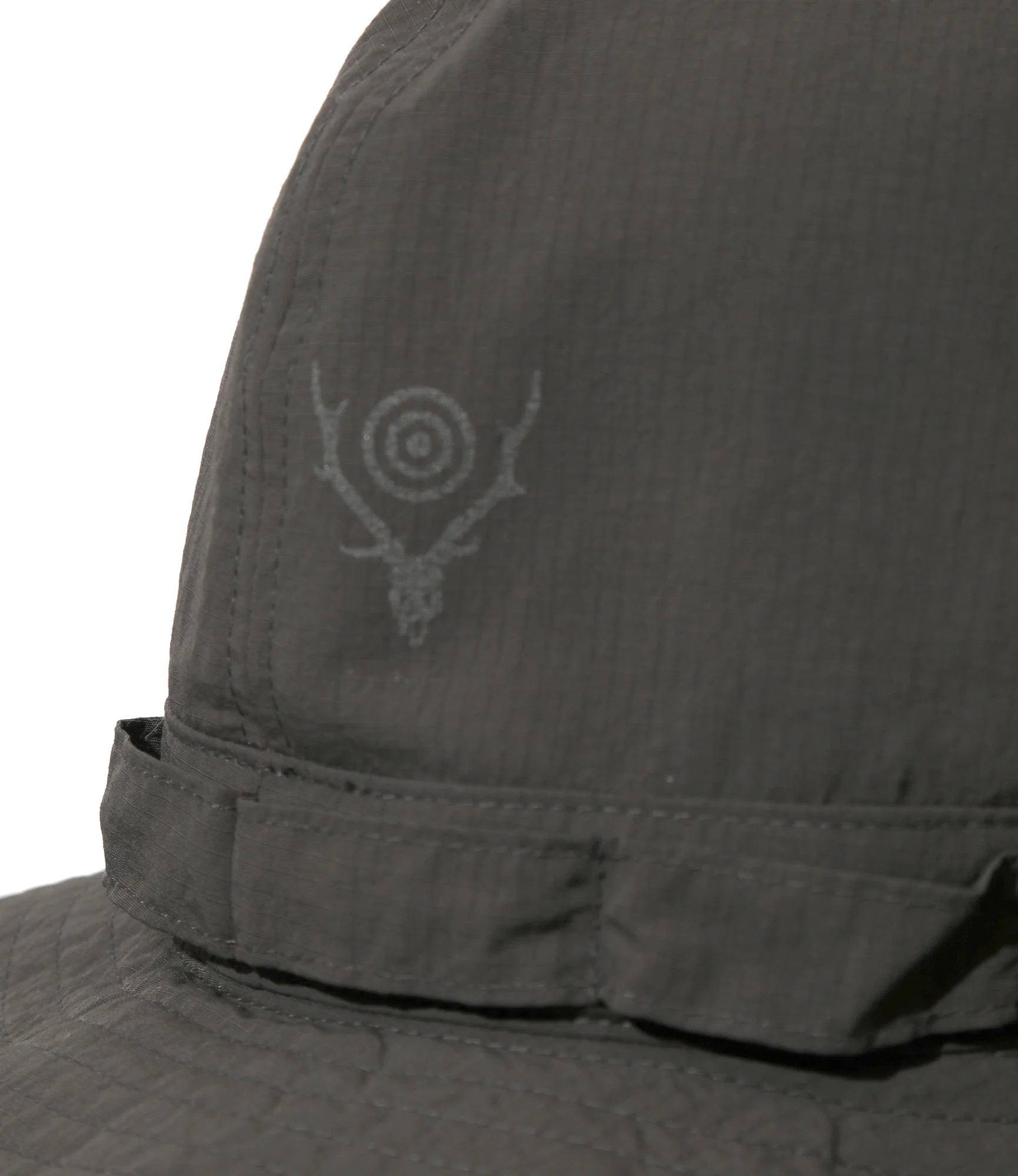 Jungle Hat - Charcoal - Nylon Ripstop - Image 4