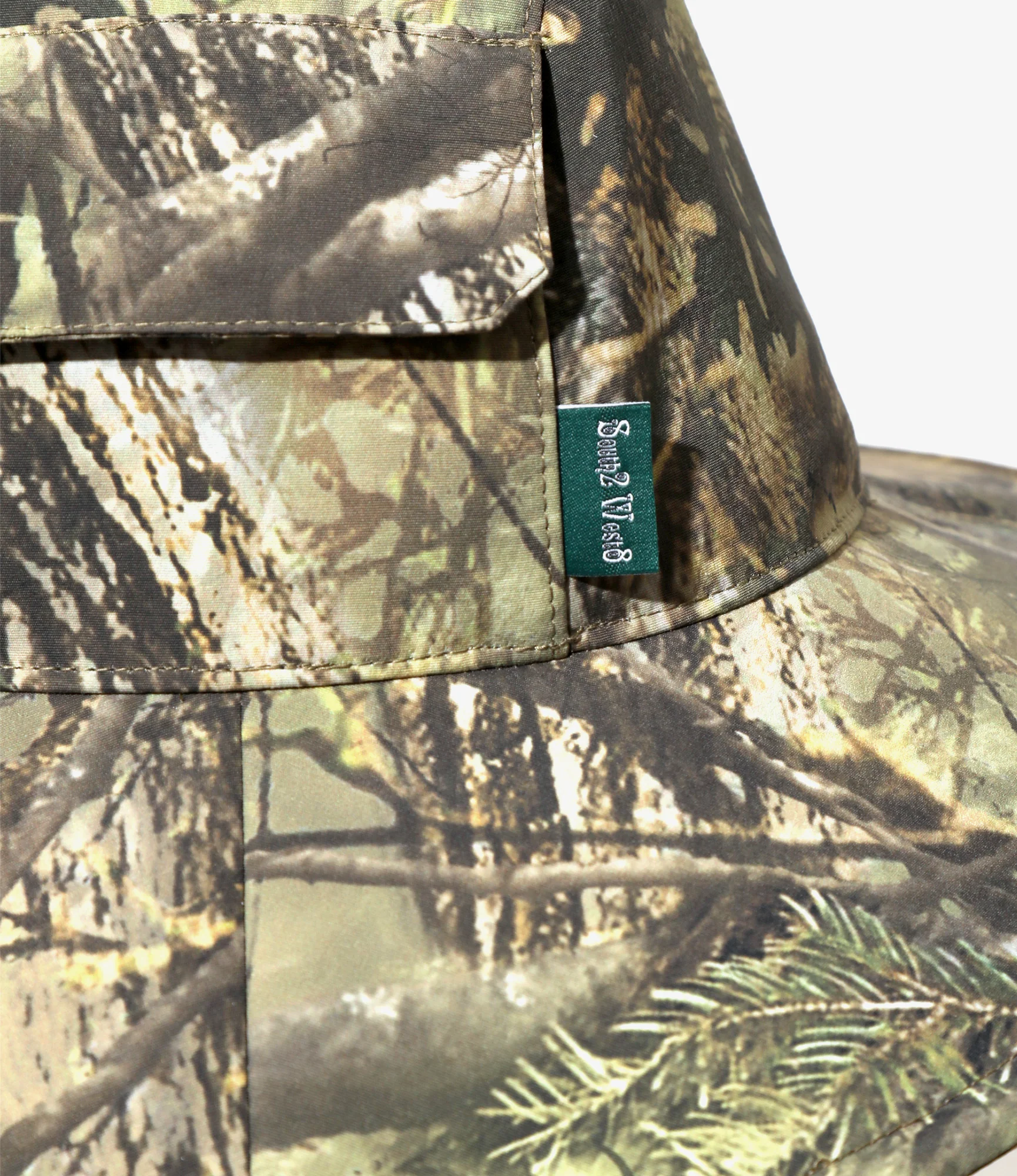 Long Brim Hat - Camo - Nylon Tussah / 3Layer - Image 5