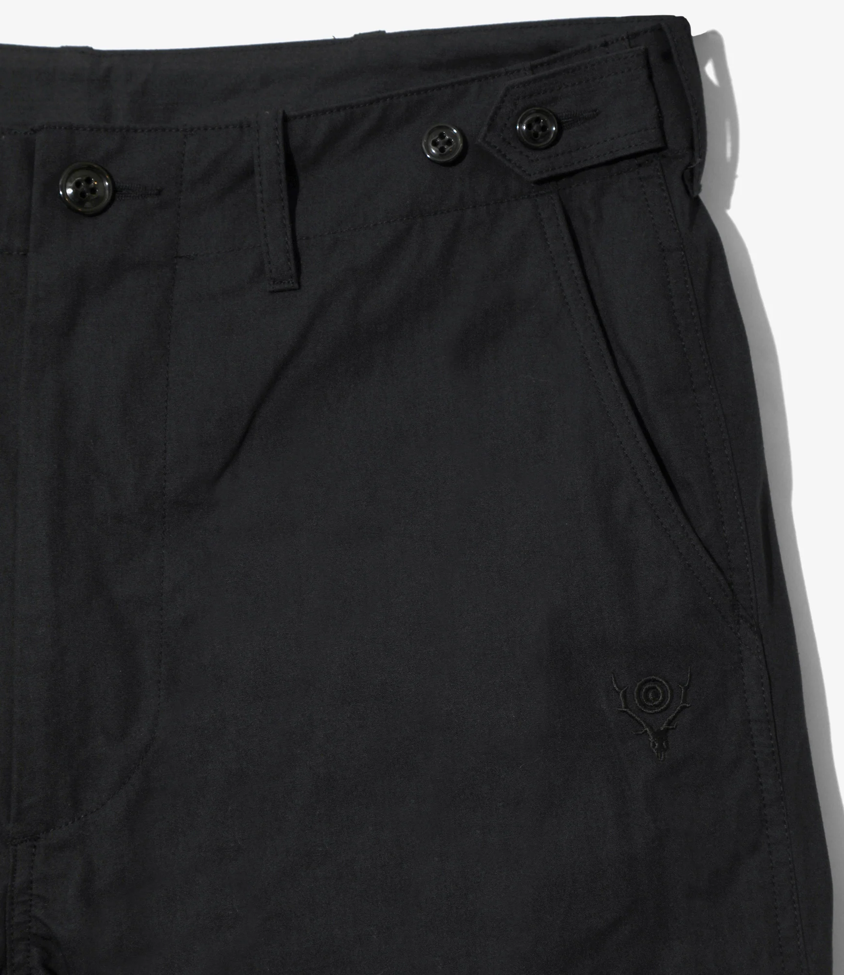 Military Pant - Black - C/N Canvas - Image 2