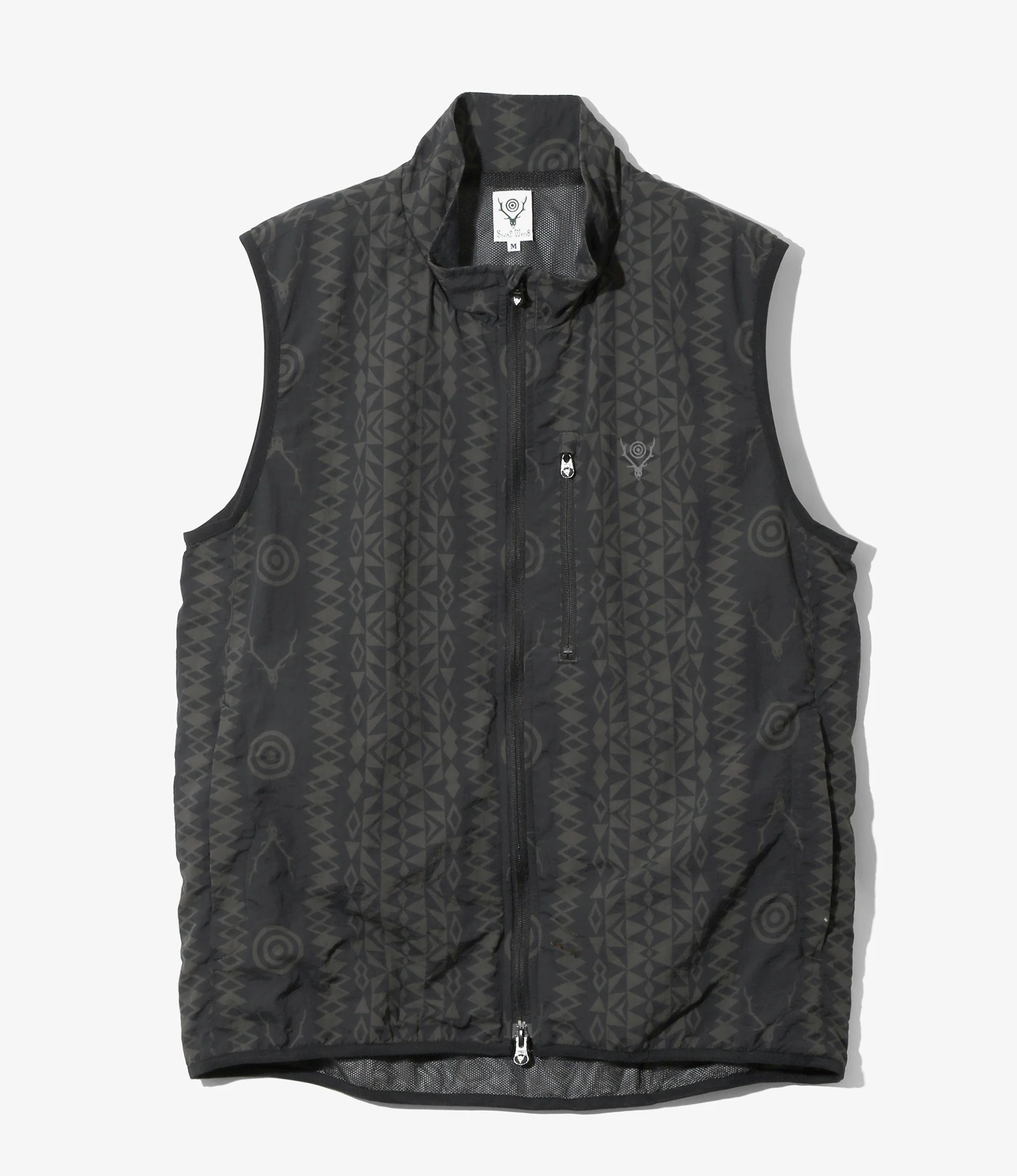 Packable Vest - Native S&T - Nylon Tussah