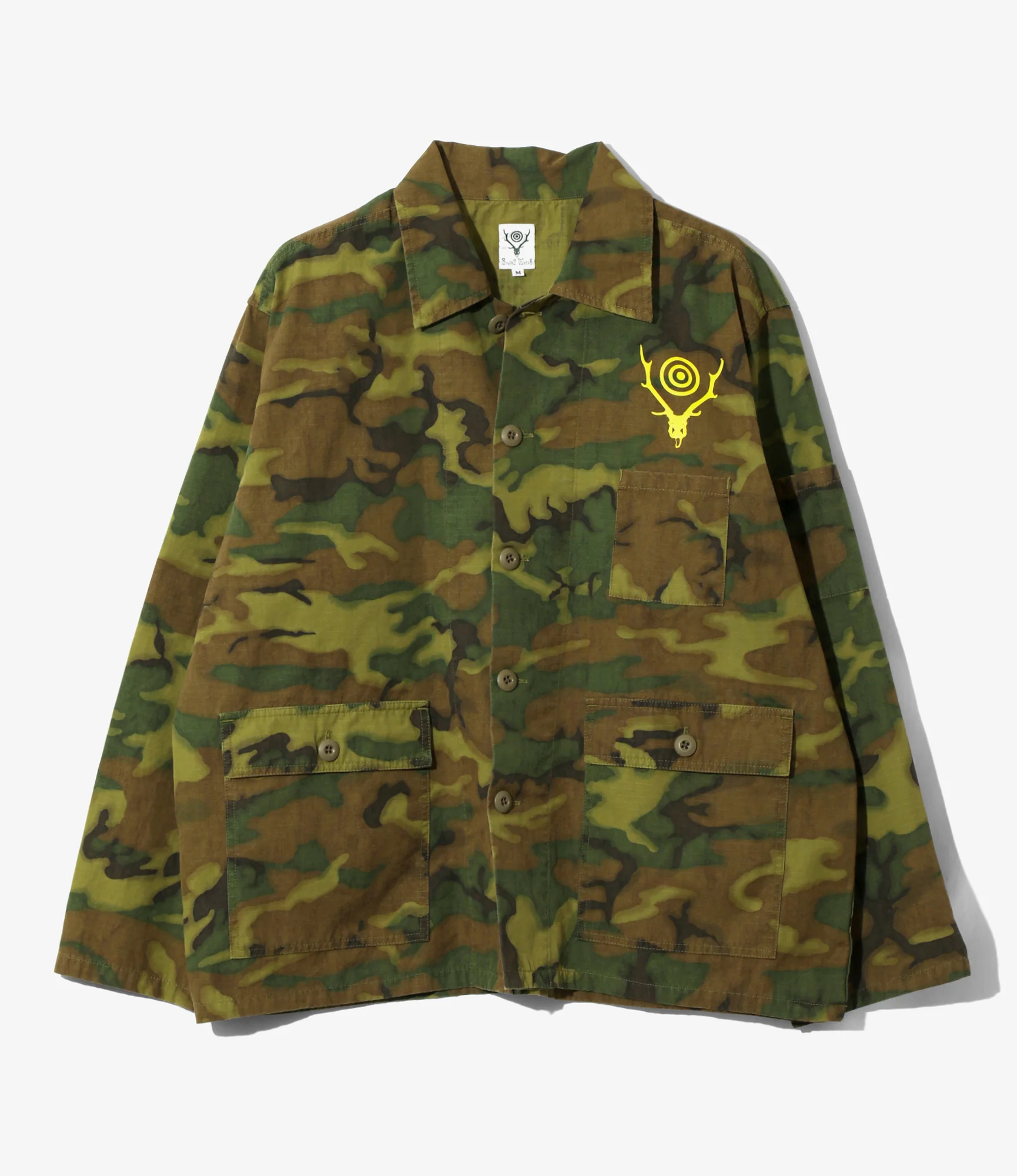 Ranger Shirt - Green - Cotton Ripstop / Camo