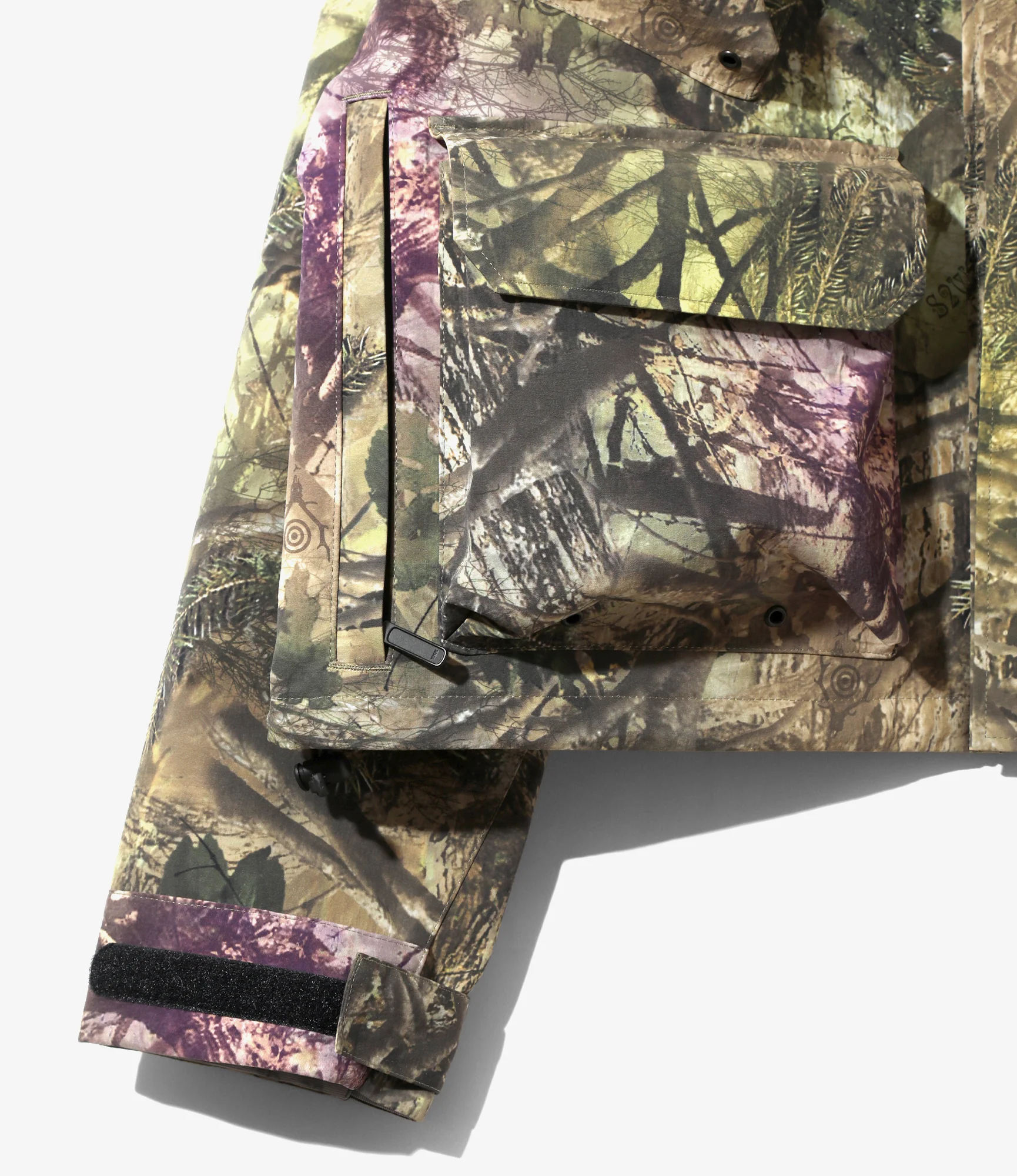 River Trek Jacket - Camo - Nylon Tussah / 3Layer - Image 3