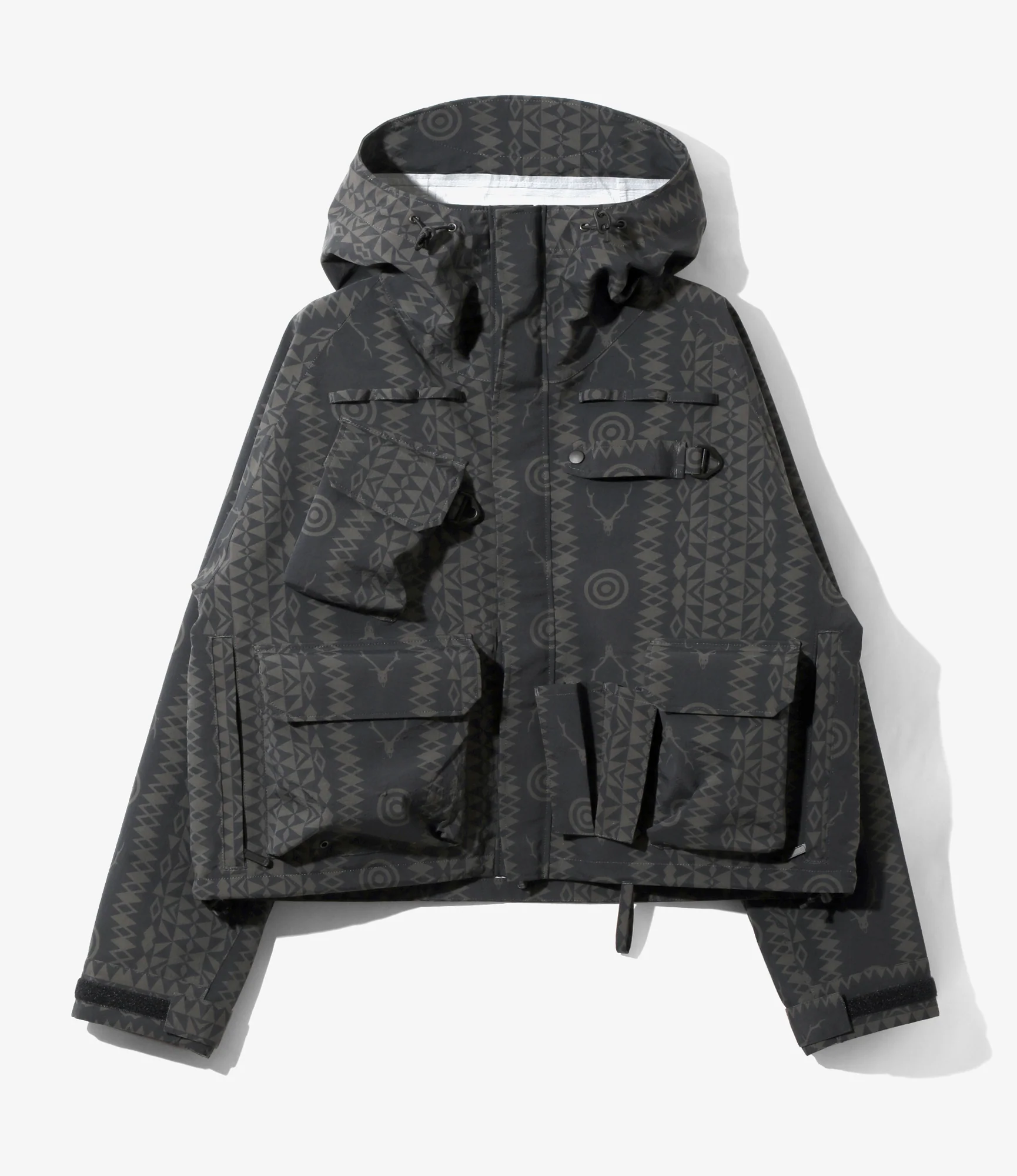 River Trek Jacket - Native S&T - Nylon Tussah / 3Layer