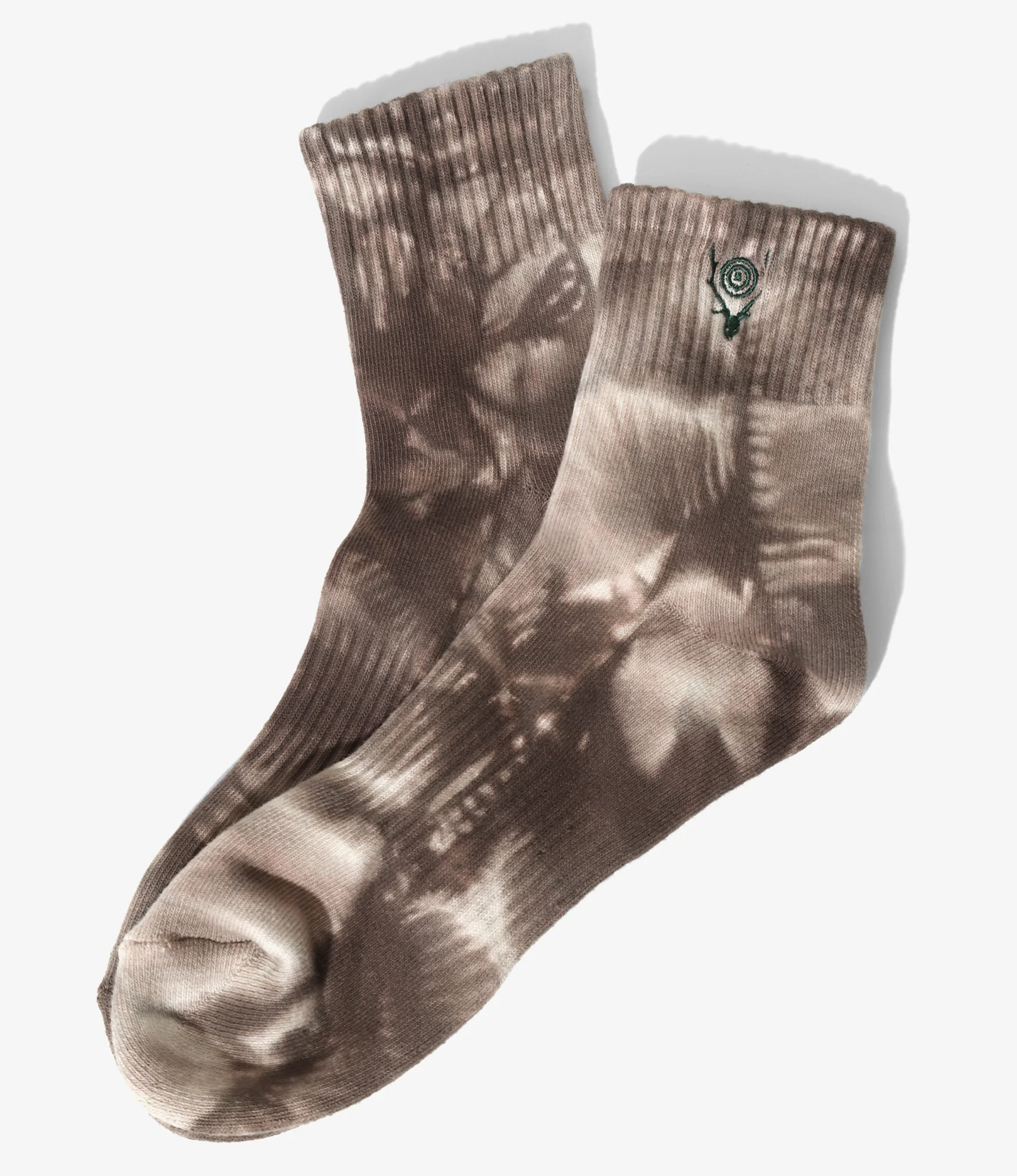 Socks - Brown - Tie-Dye