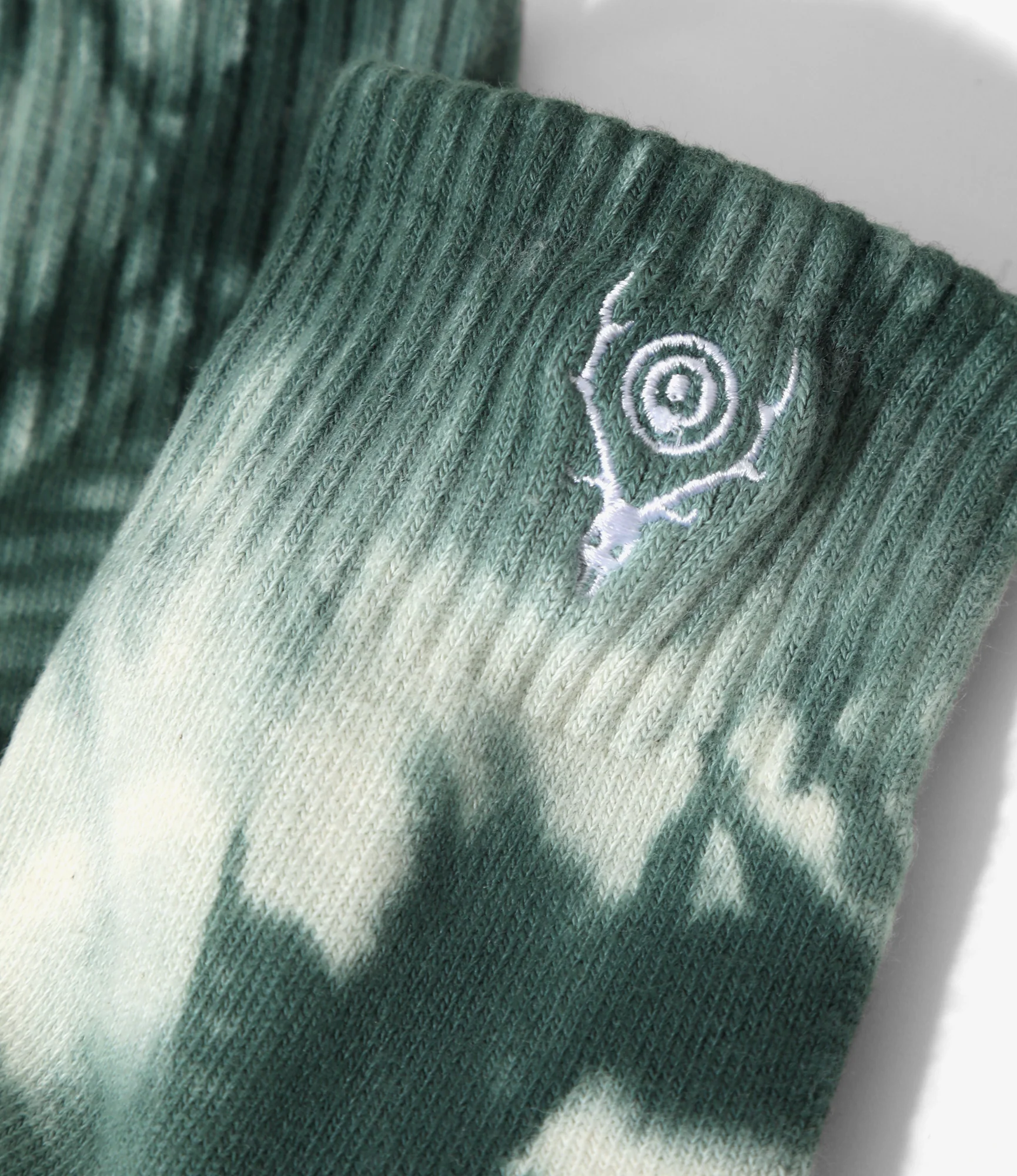 Socks - Green - Tie-Dye - Image 2