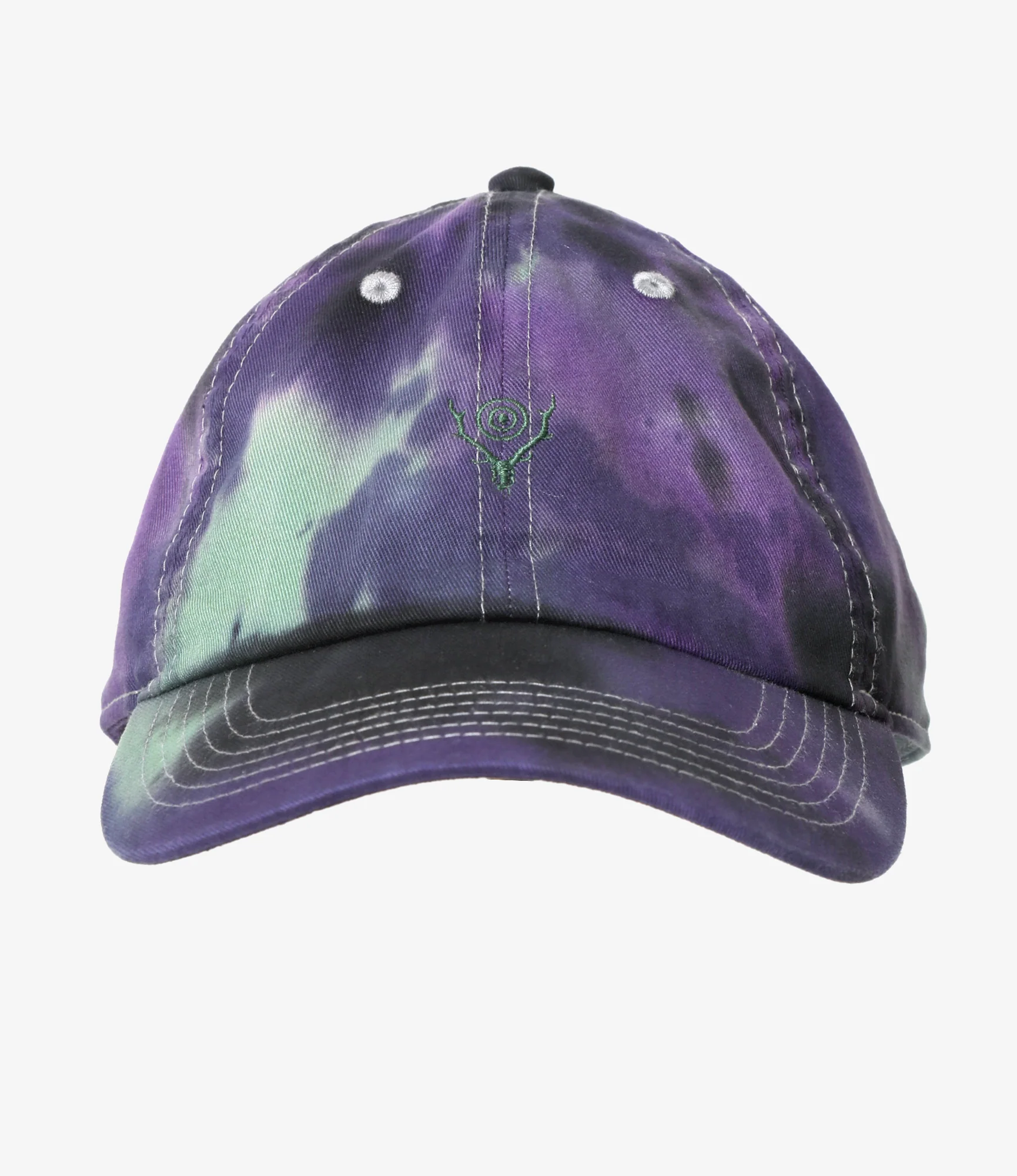 Strap Back Cap - Purple - Tie Dye - Image 2