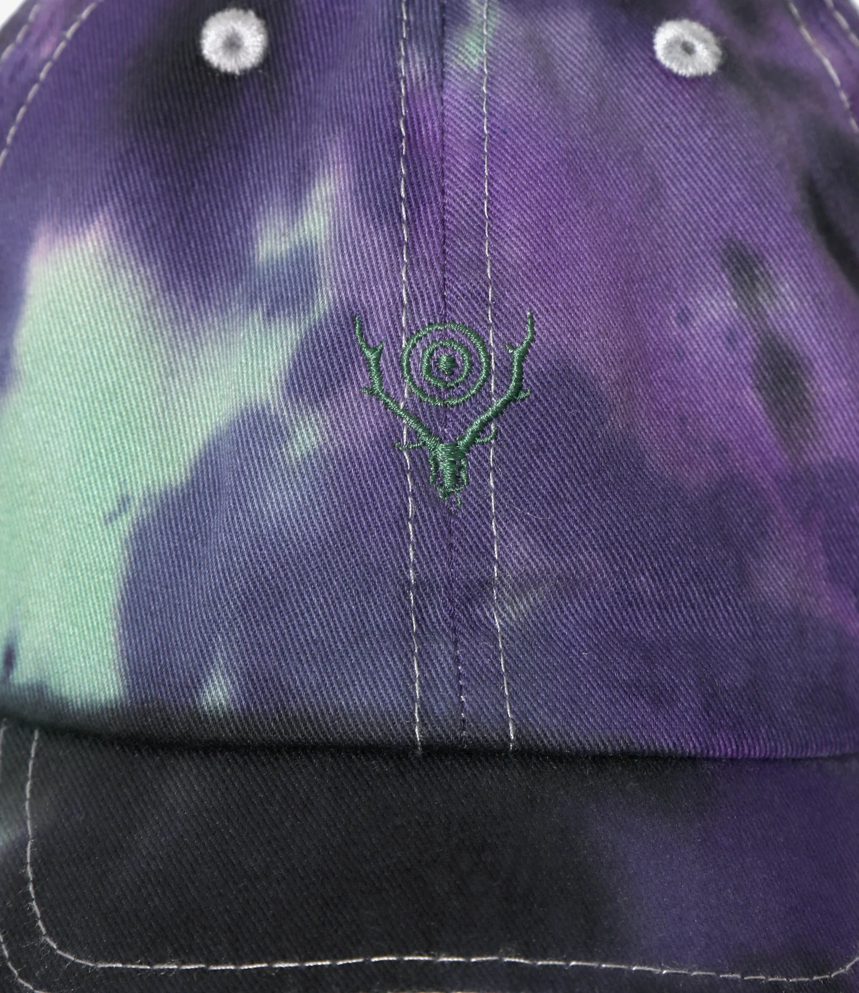 Strap Back Cap - Purple - Tie Dye - Image 3