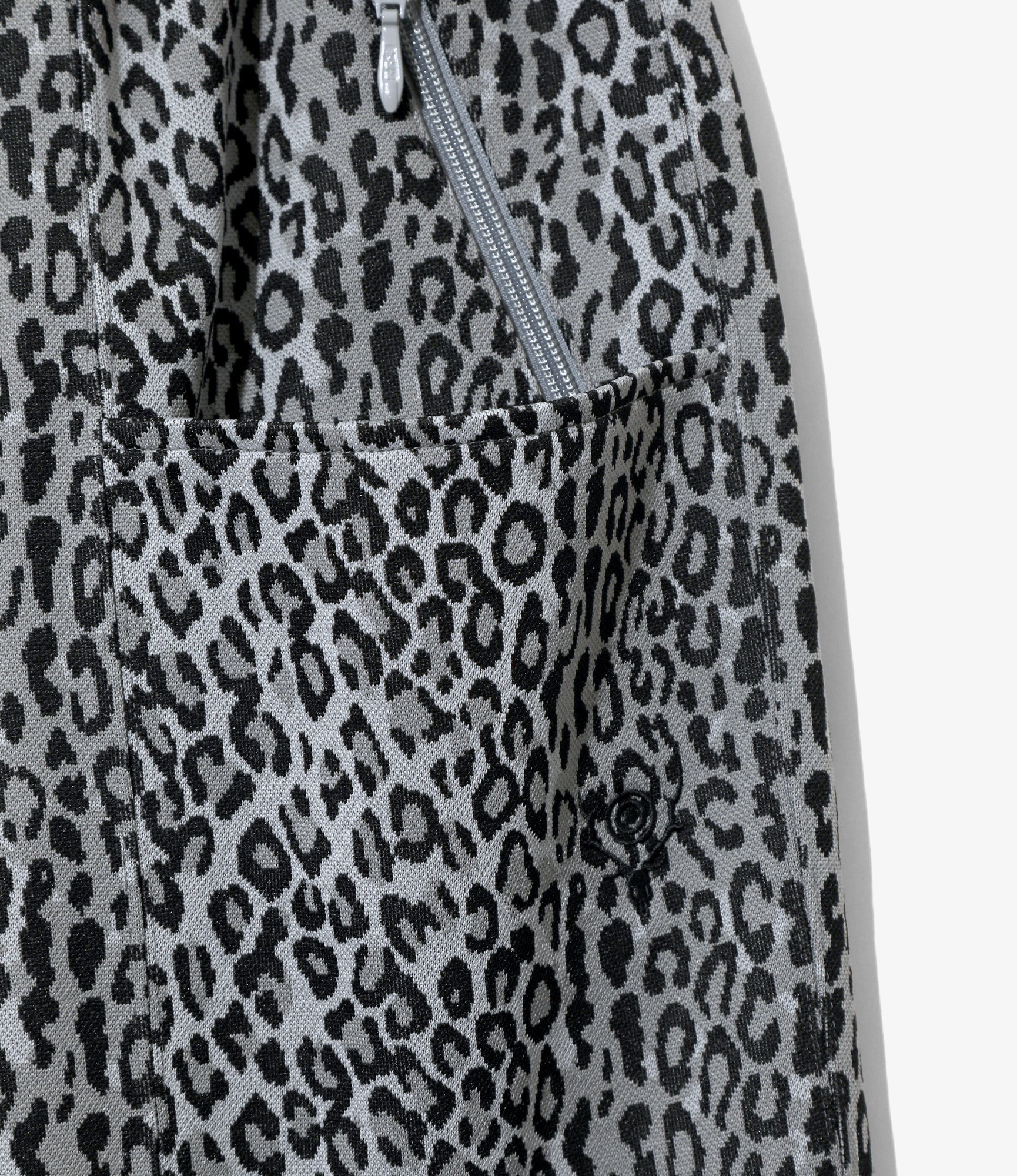 String C.S Pant - Grey - Poly Jq. / Leopard - Image 2