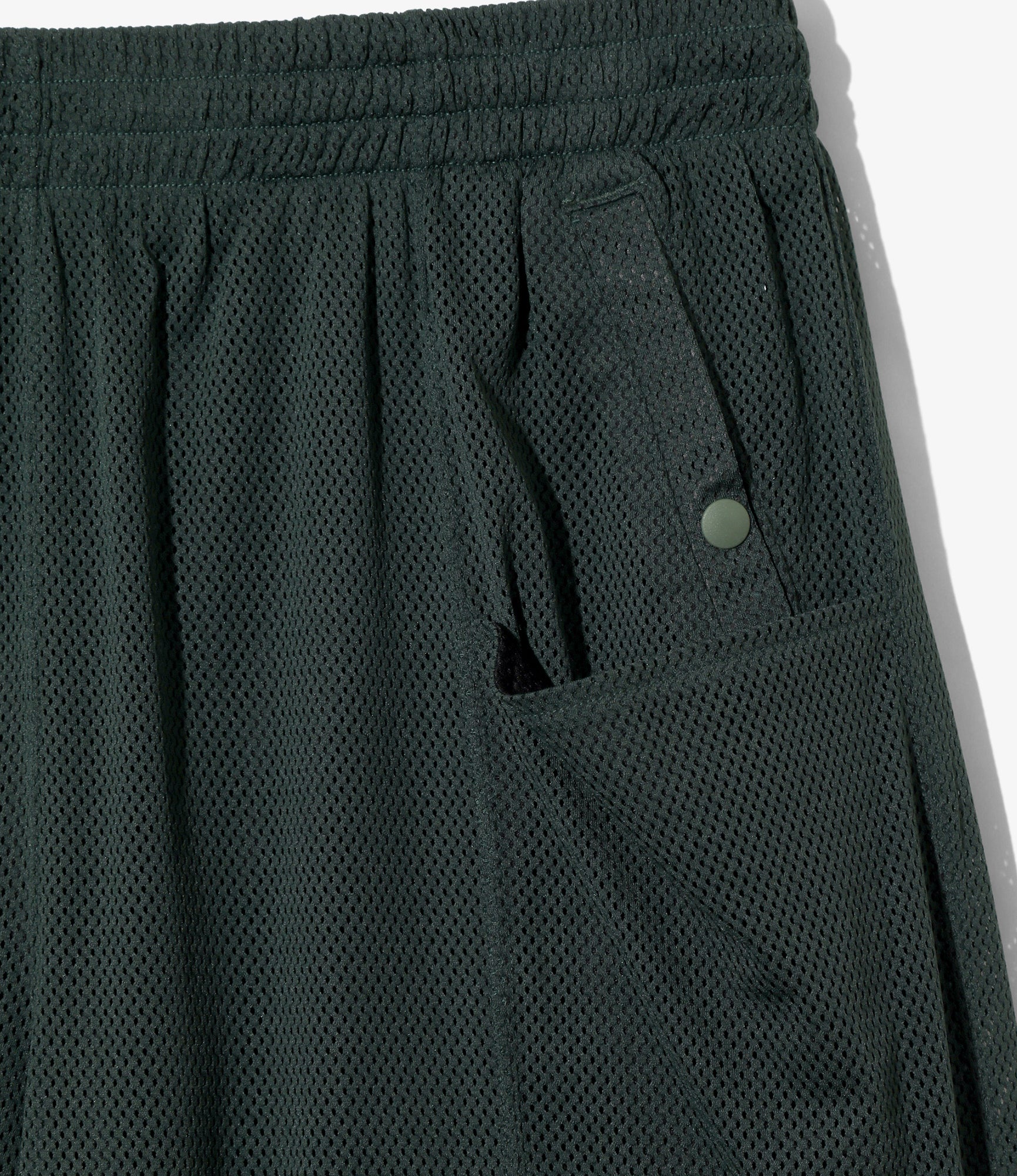 String C.S. Short - Dk. Green - Knit Mesh - Image 2