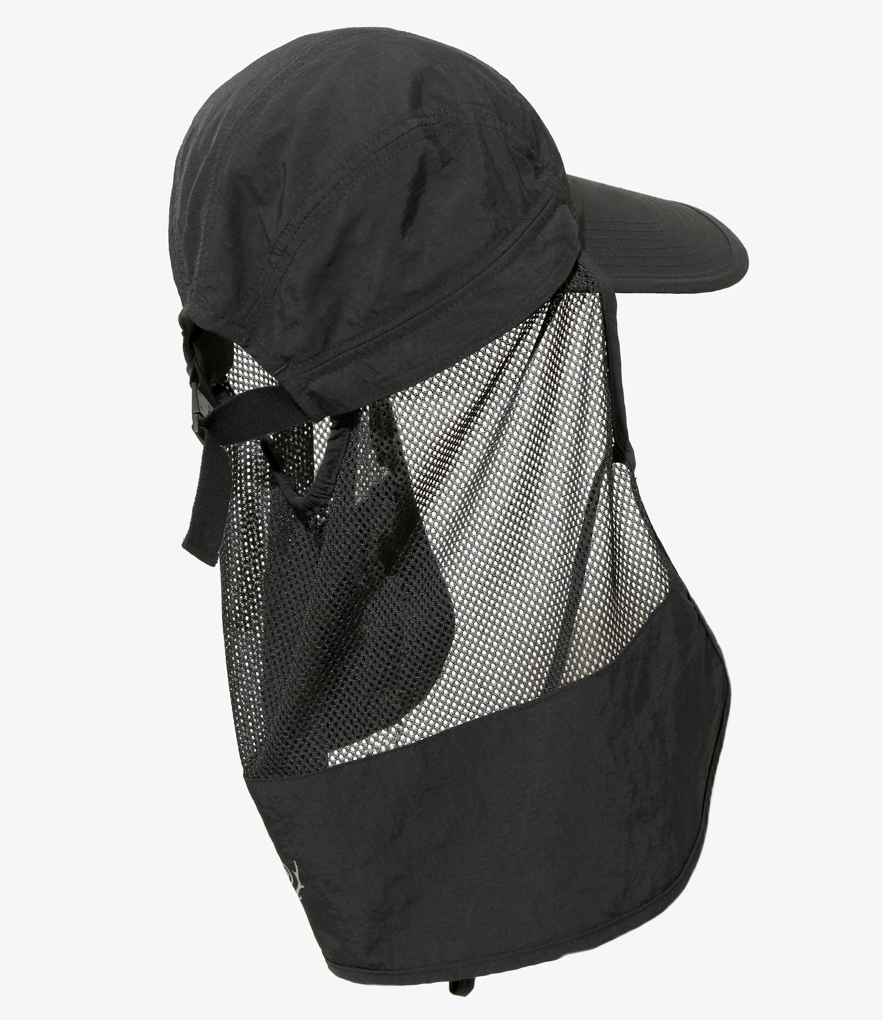 Sunshade Cap - Black - Nylon Ripstop - Image 3