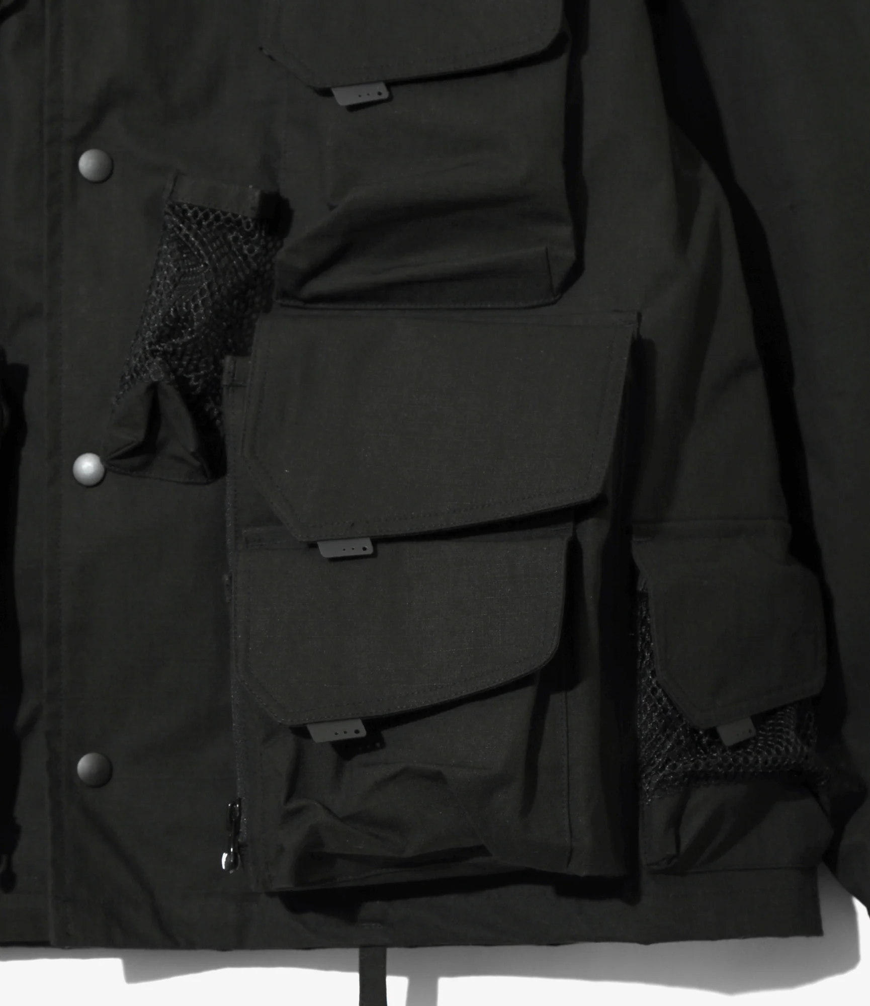 Tenkara Trout Parka - Black - C/N Ripstop - Image 3
