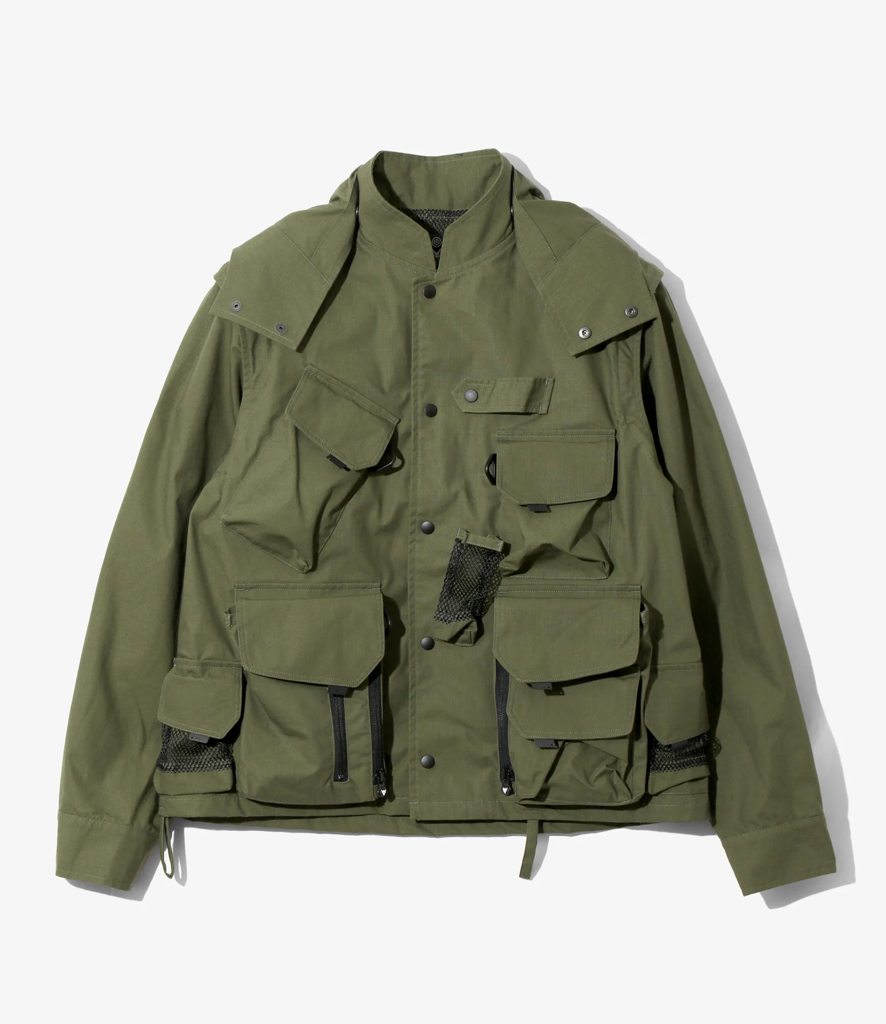 Tenkara Trout Parka - Olive - C/N Ripstop