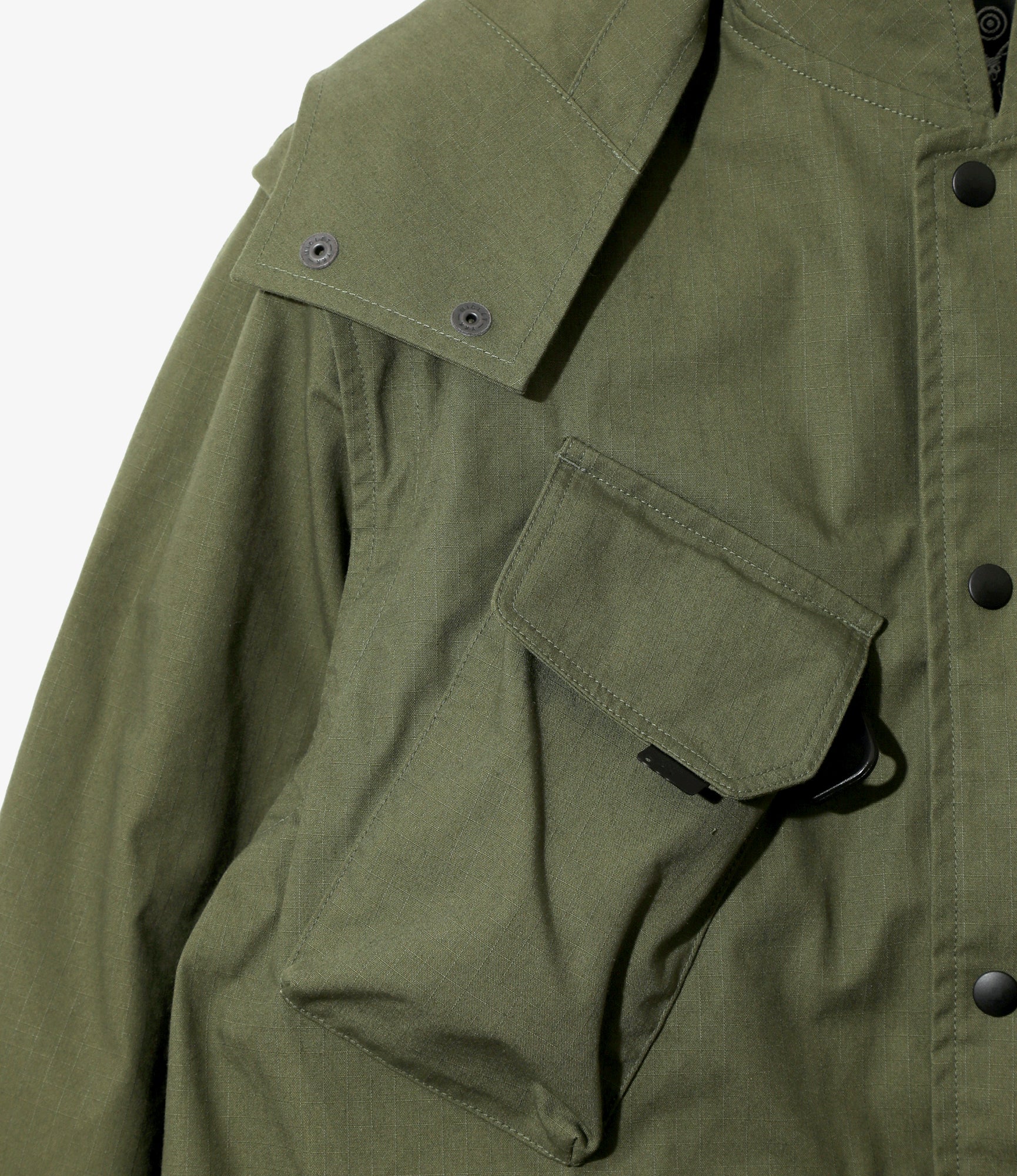 Tenkara Trout Parka - Olive - C/N Ripstop - Image 2
