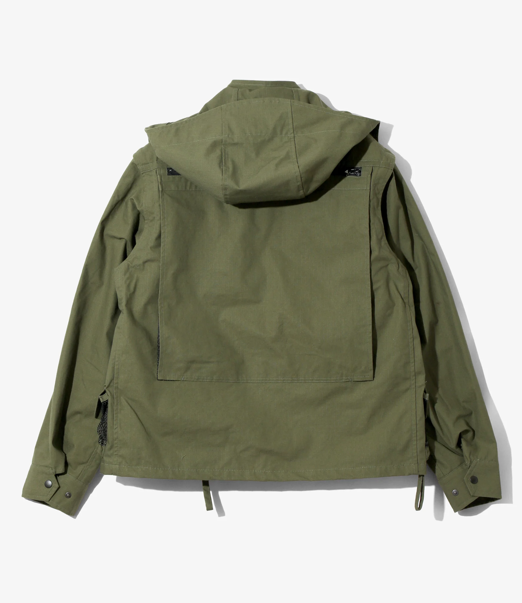 Tenkara Trout Parka - Olive - C/N Ripstop - Image 4