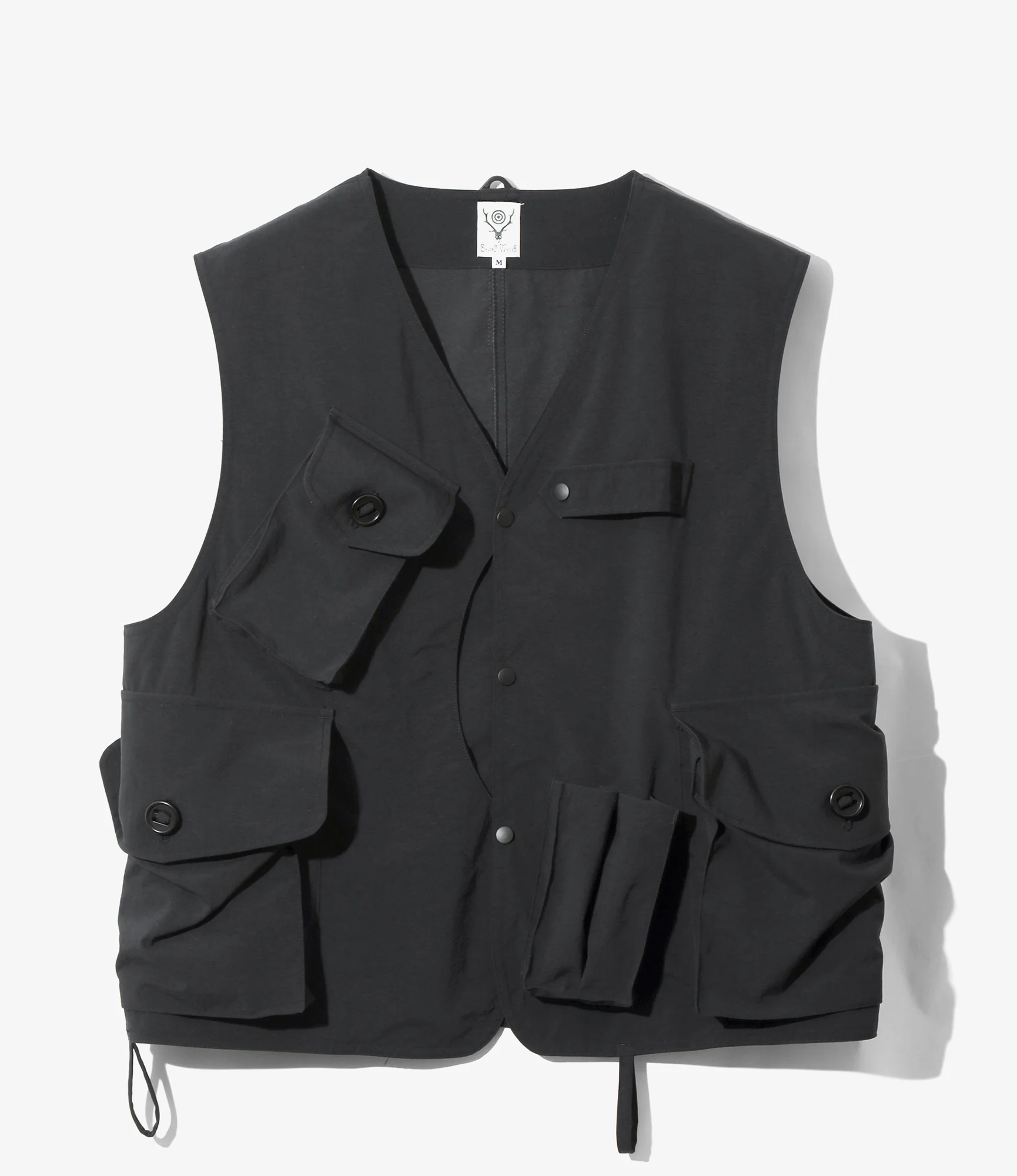 Tenkara Vest - Black - Nylon OX