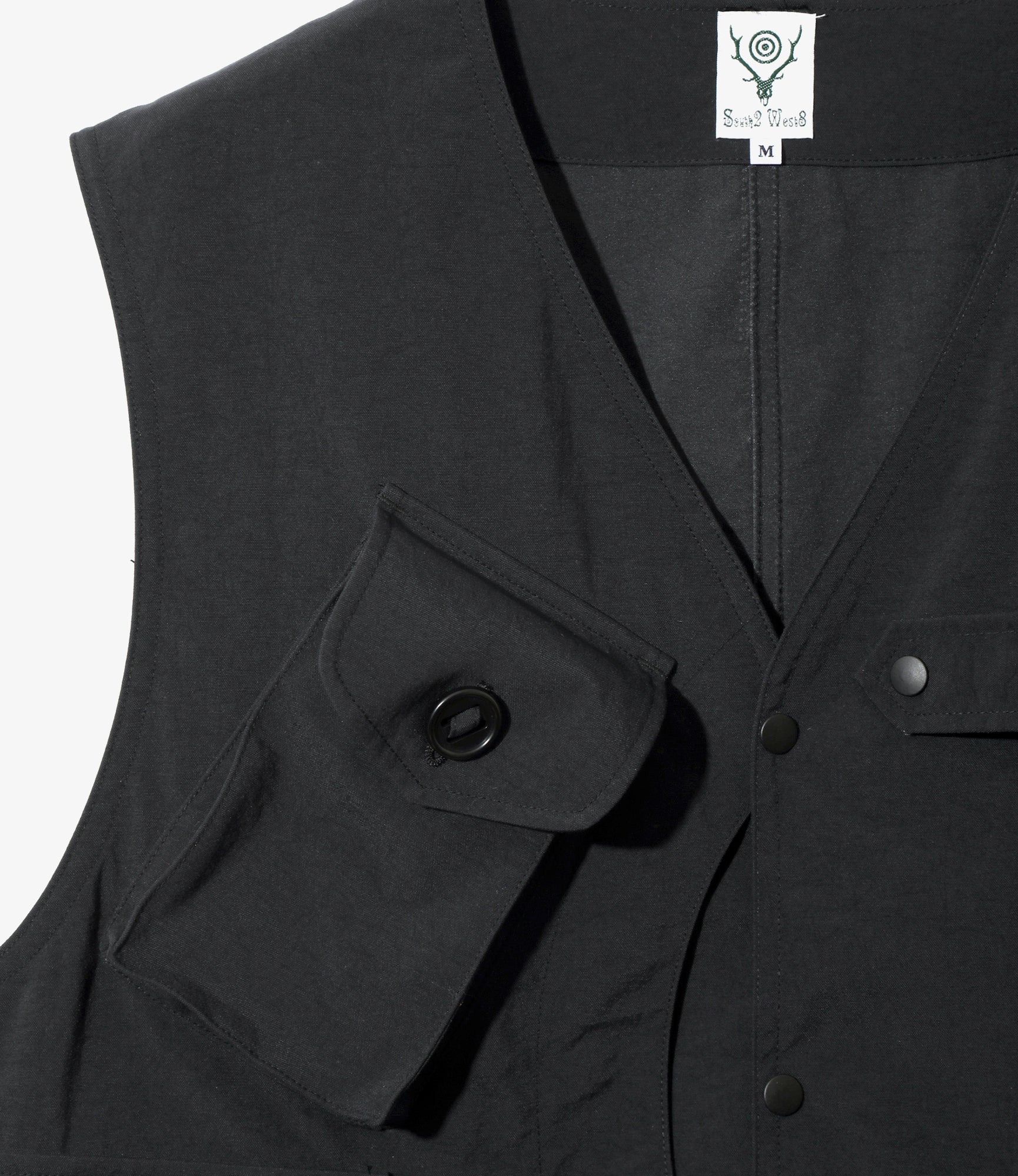 Tenkara Vest - Black - Nylon OX - Image 2