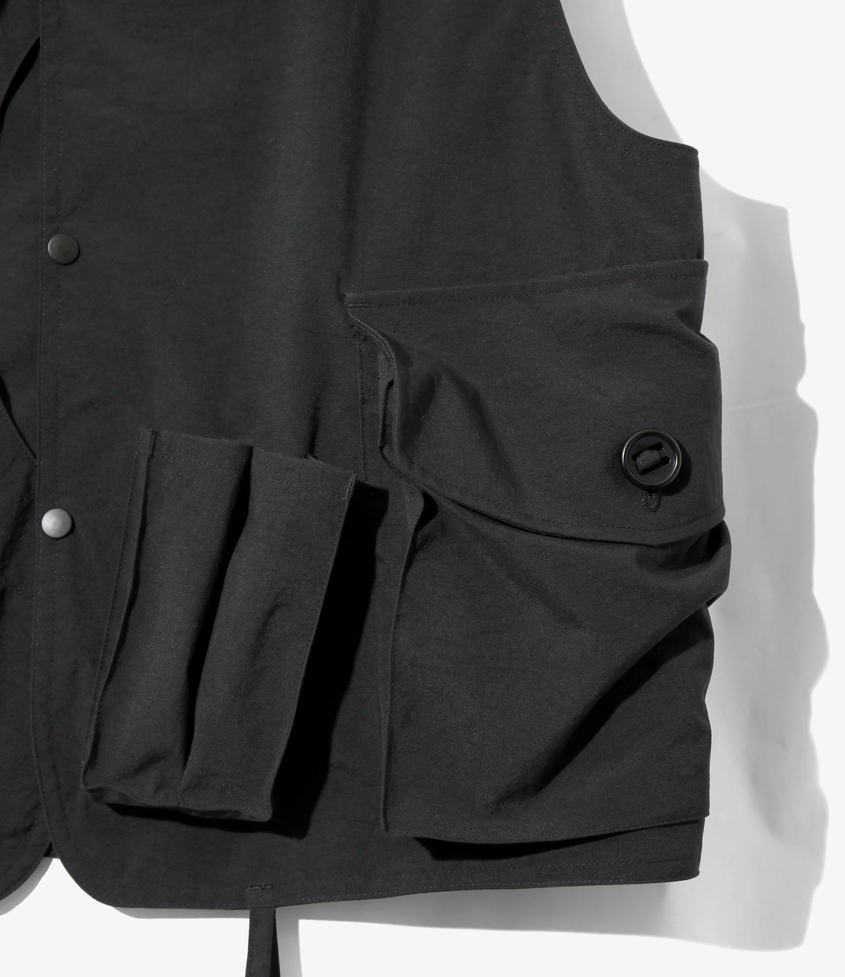 Tenkara Vest - Black - Nylon OX - Image 3