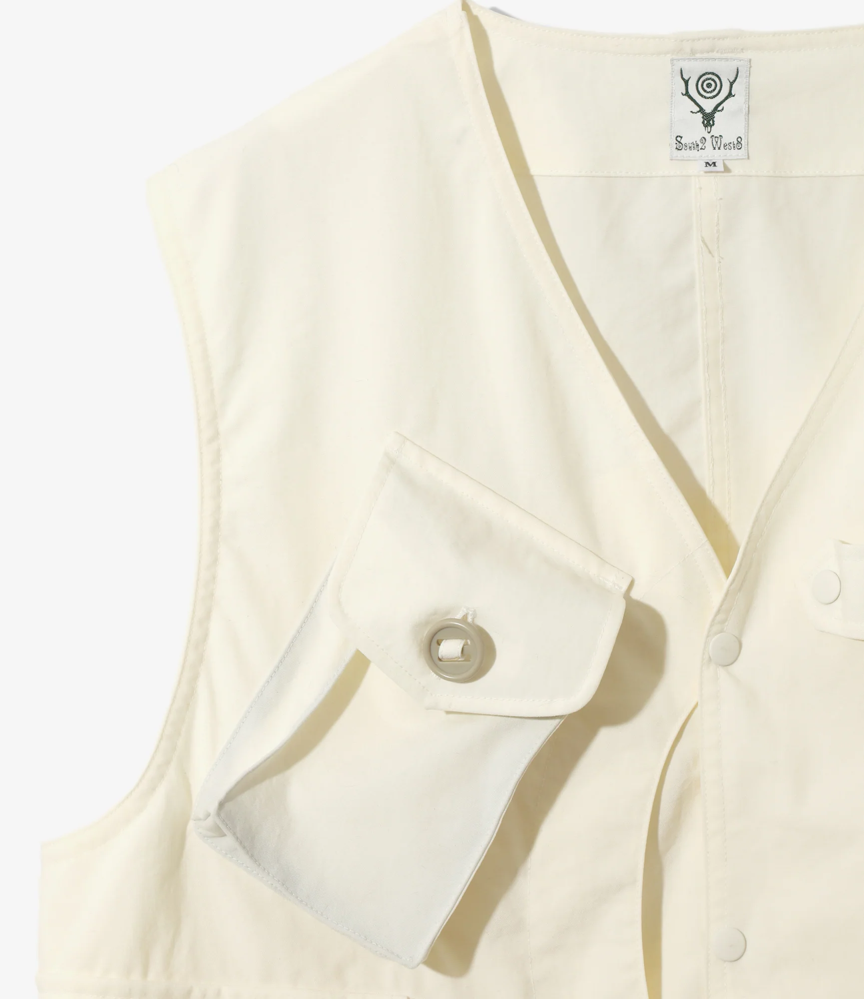 Tenkara Vest - Ivory - Nylon OX - Image 2