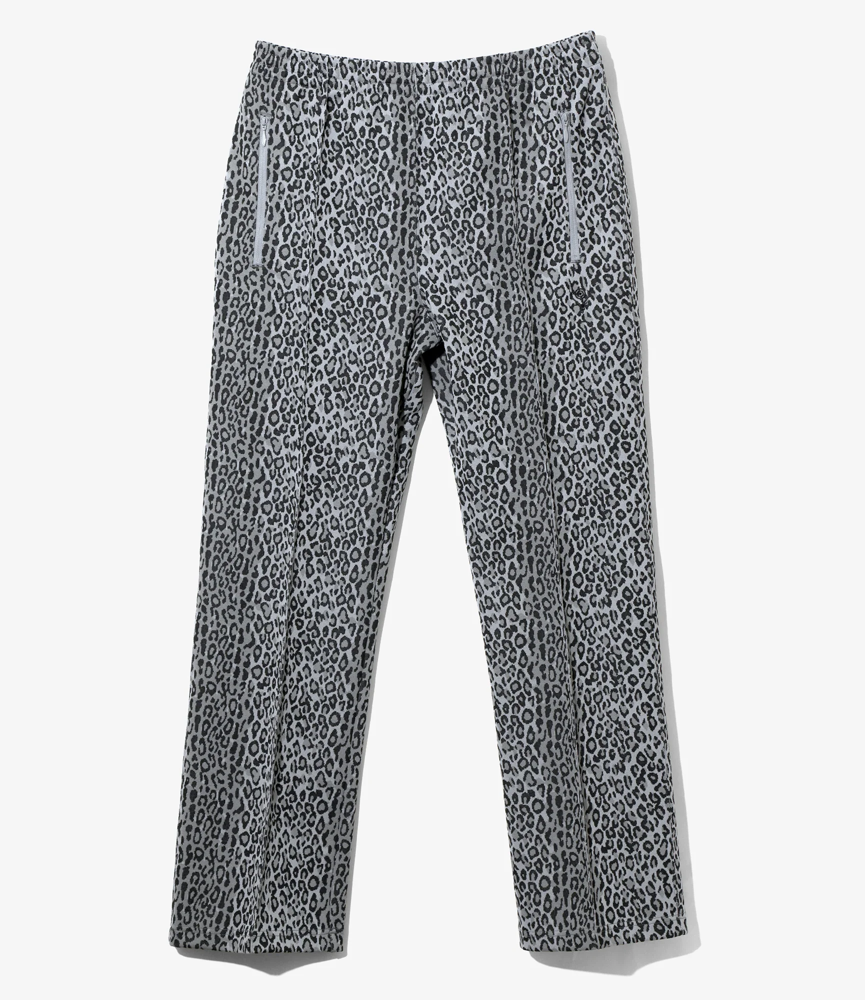 Trainer Pant - Grey - Poly Jq. / Leopard