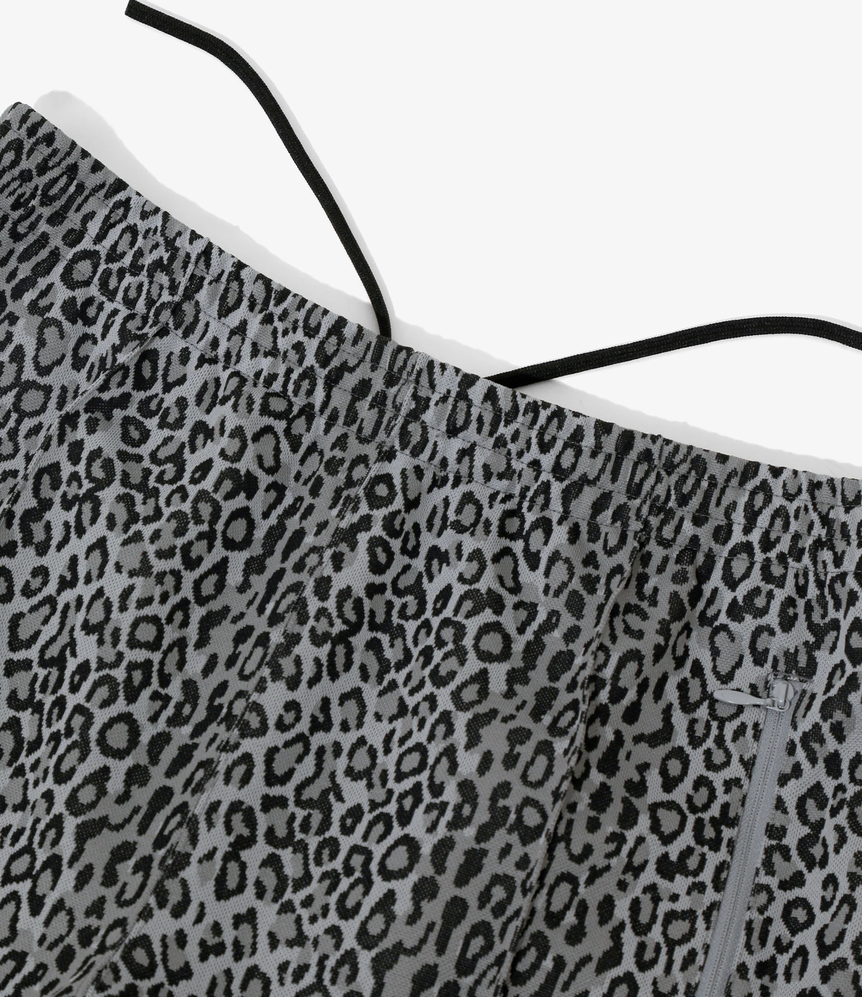Trainer Pant - Grey - Poly Jq. / Leopard - Image 3
