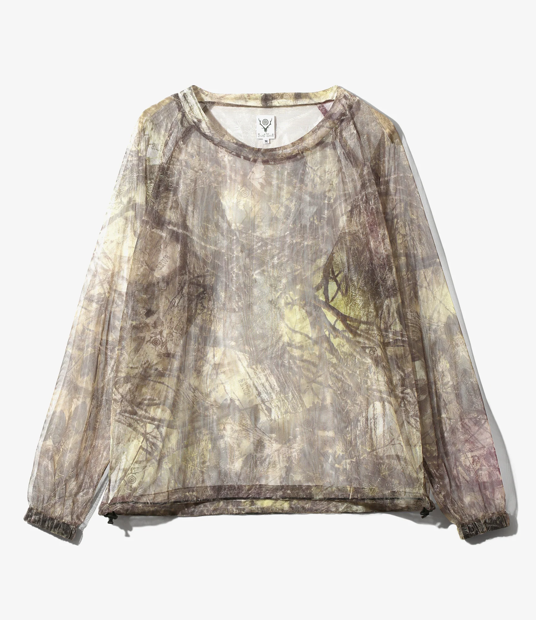Women's Bush Crew Neck Shirt - Camo - Lightweight Mesh