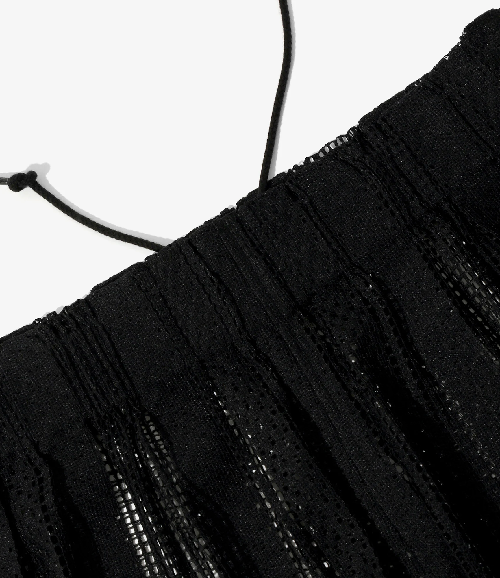 Women's String Pant - Black - Poly Lace Jq. - Image 2