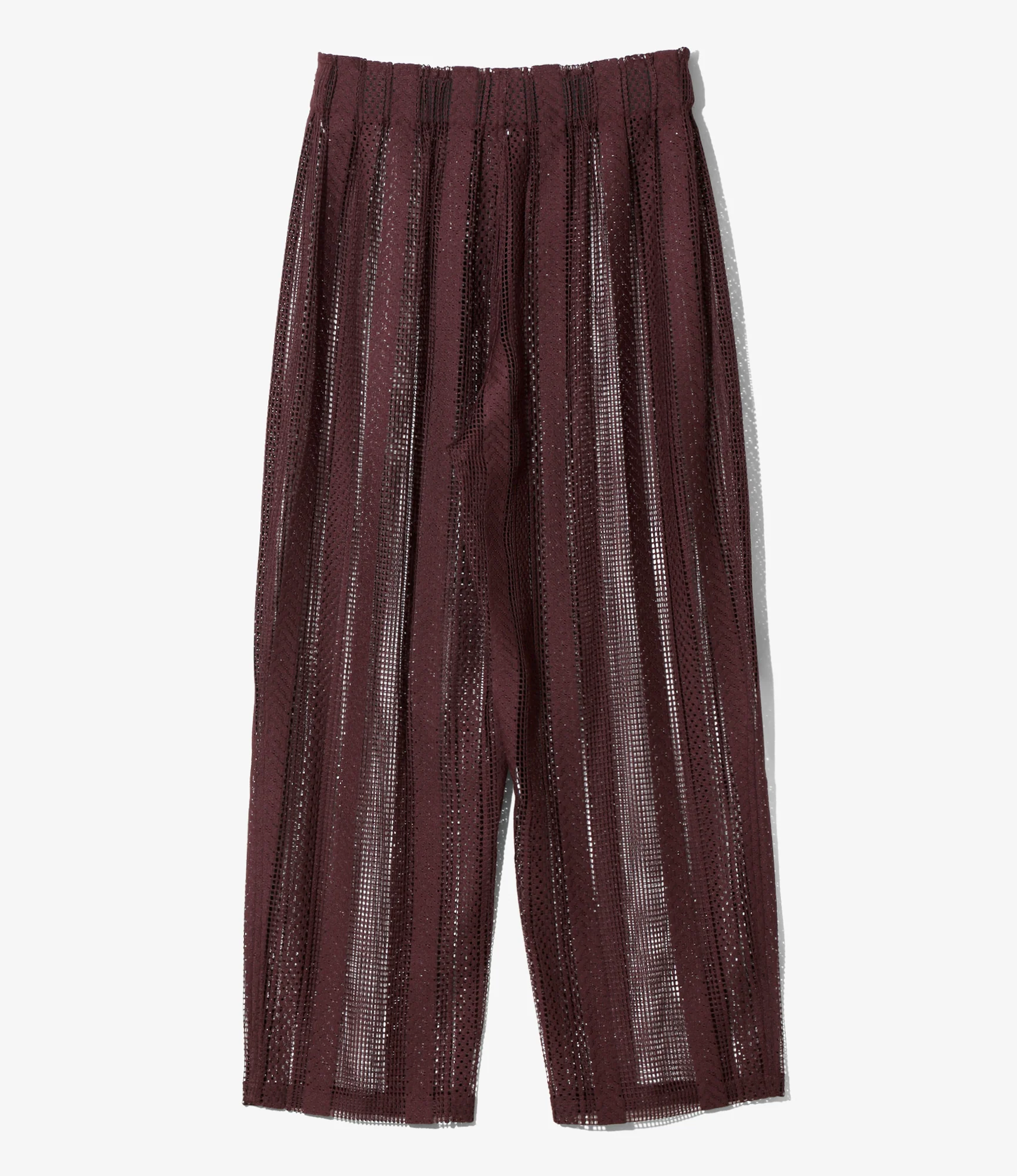 Women's String Pant - Dk. Purple - Poly Lace Jq. - Image 3
