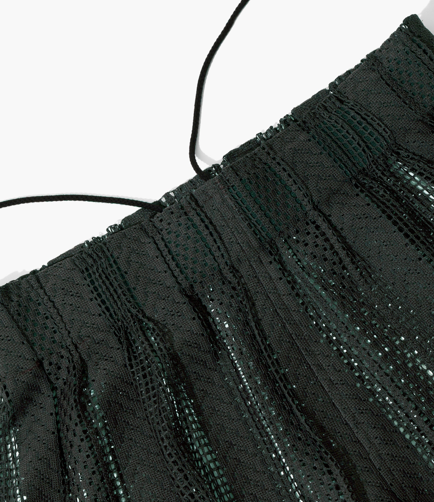 Women's String Pant - Green - Poly Lace Jq. - Image 2