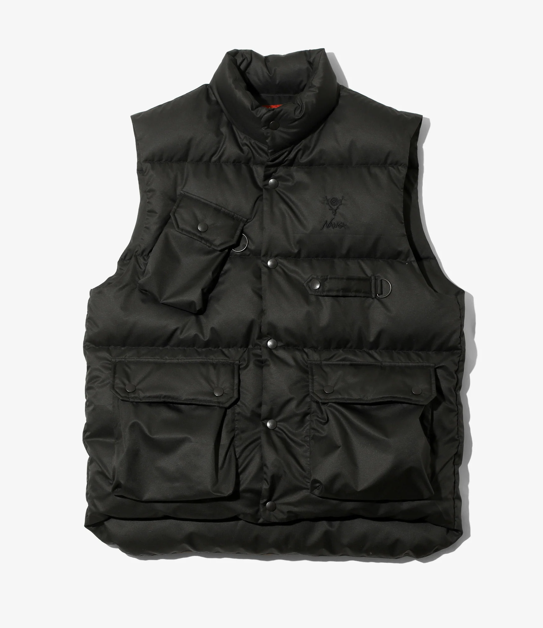 South2 West8 x NANGA River Trek Vest - Black - PE Ripstop