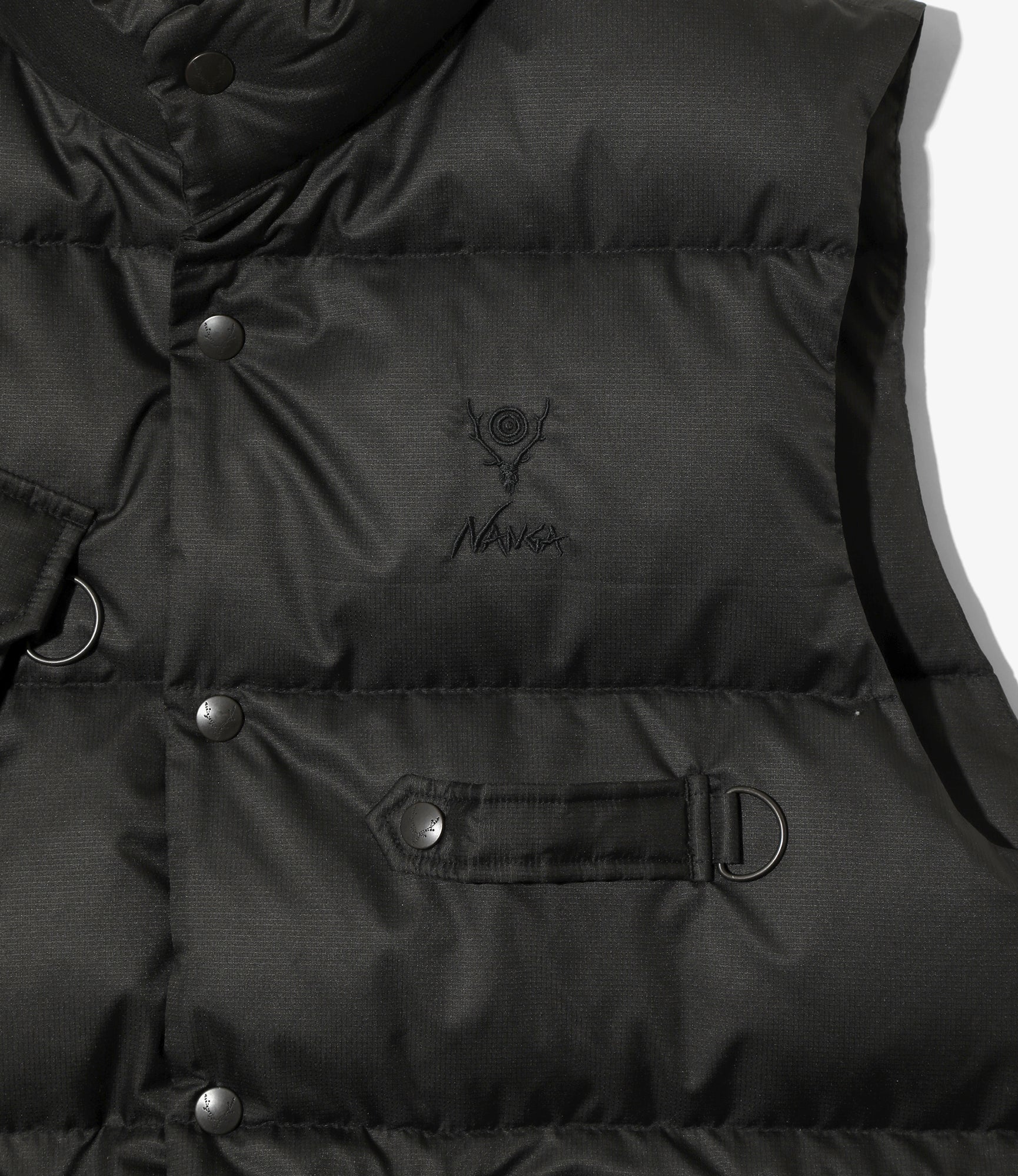 South2 West8 x NANGA River Trek Vest - Black - PE Ripstop - Image 3