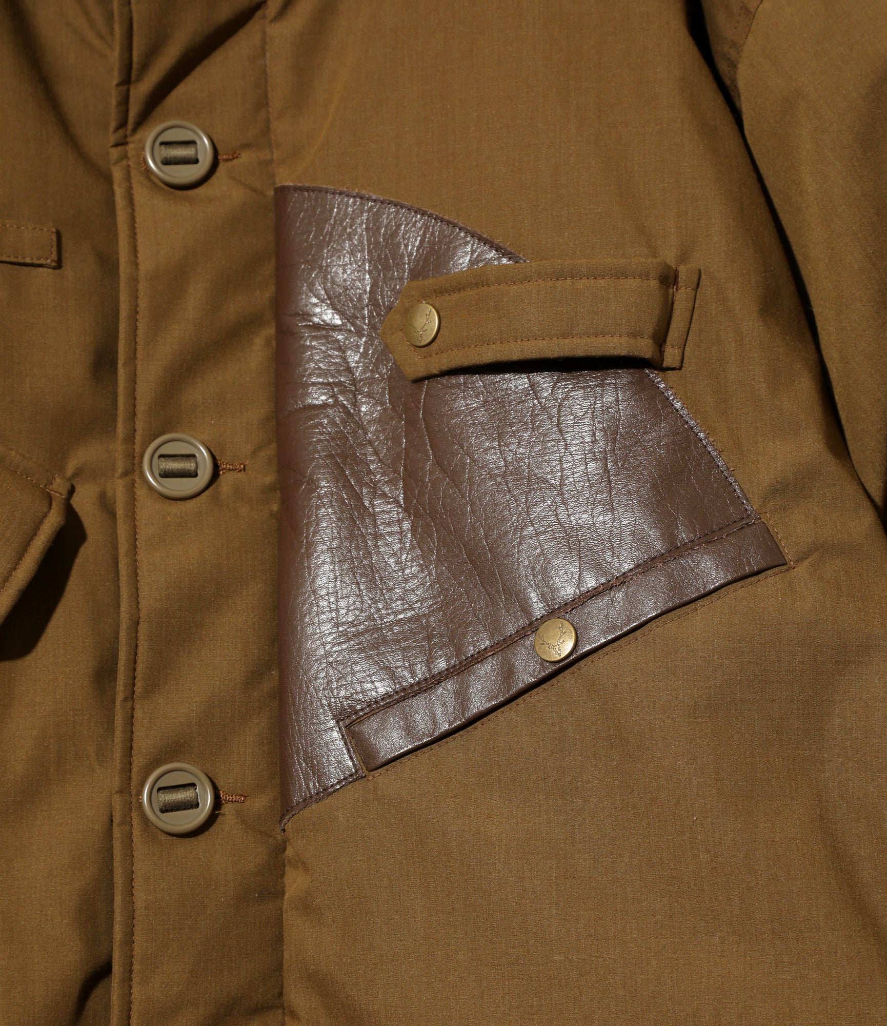 South2 West8 x NANGA Tenkara Jacket - Coyote - HINOC - Image 3