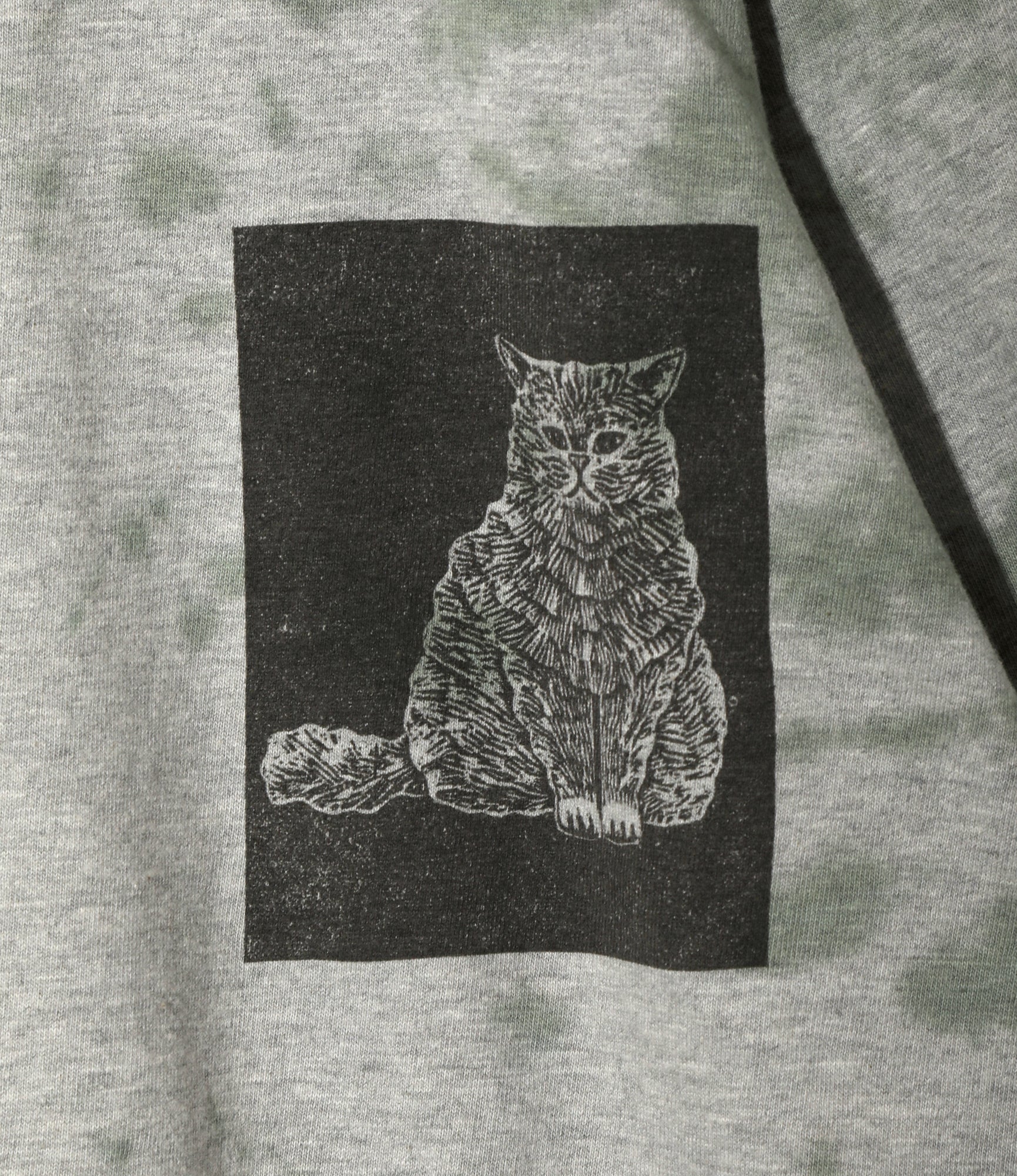 South2 West8 x F.KITAMURA S/S Tee - Green - C/PE Jersey / Cat - Image 2