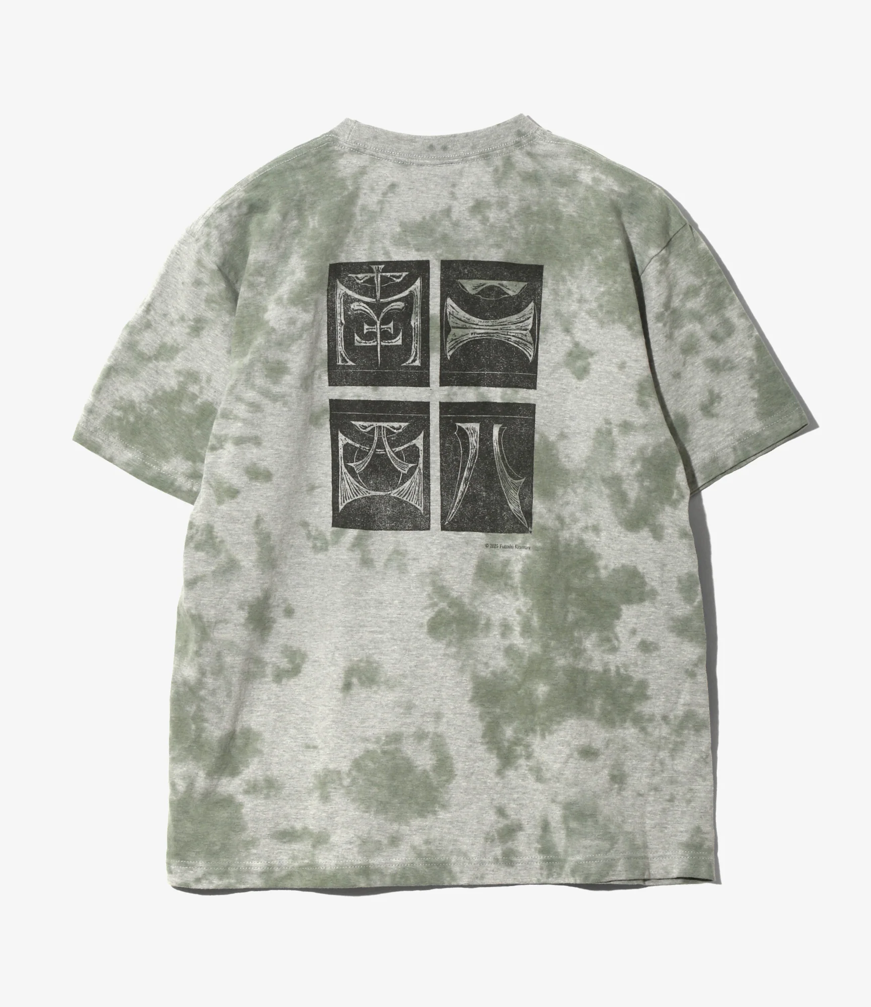 South2 West8 x F.KITAMURA S/S Tee - Green - C/PE Jersey / Cat - Image 3