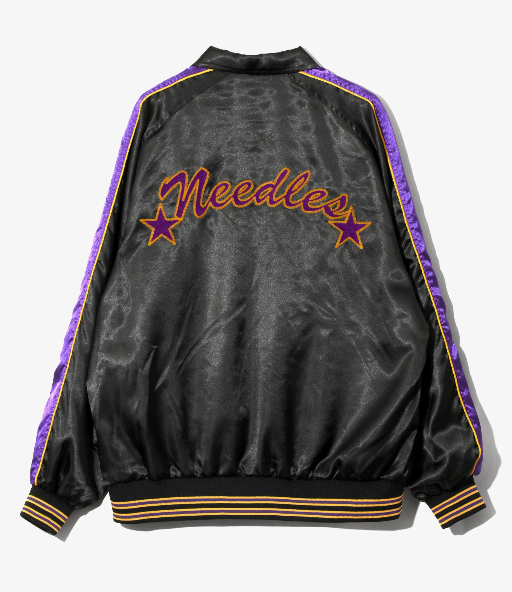 Stadium Jacket - Black - Poly Sateen - Image 4