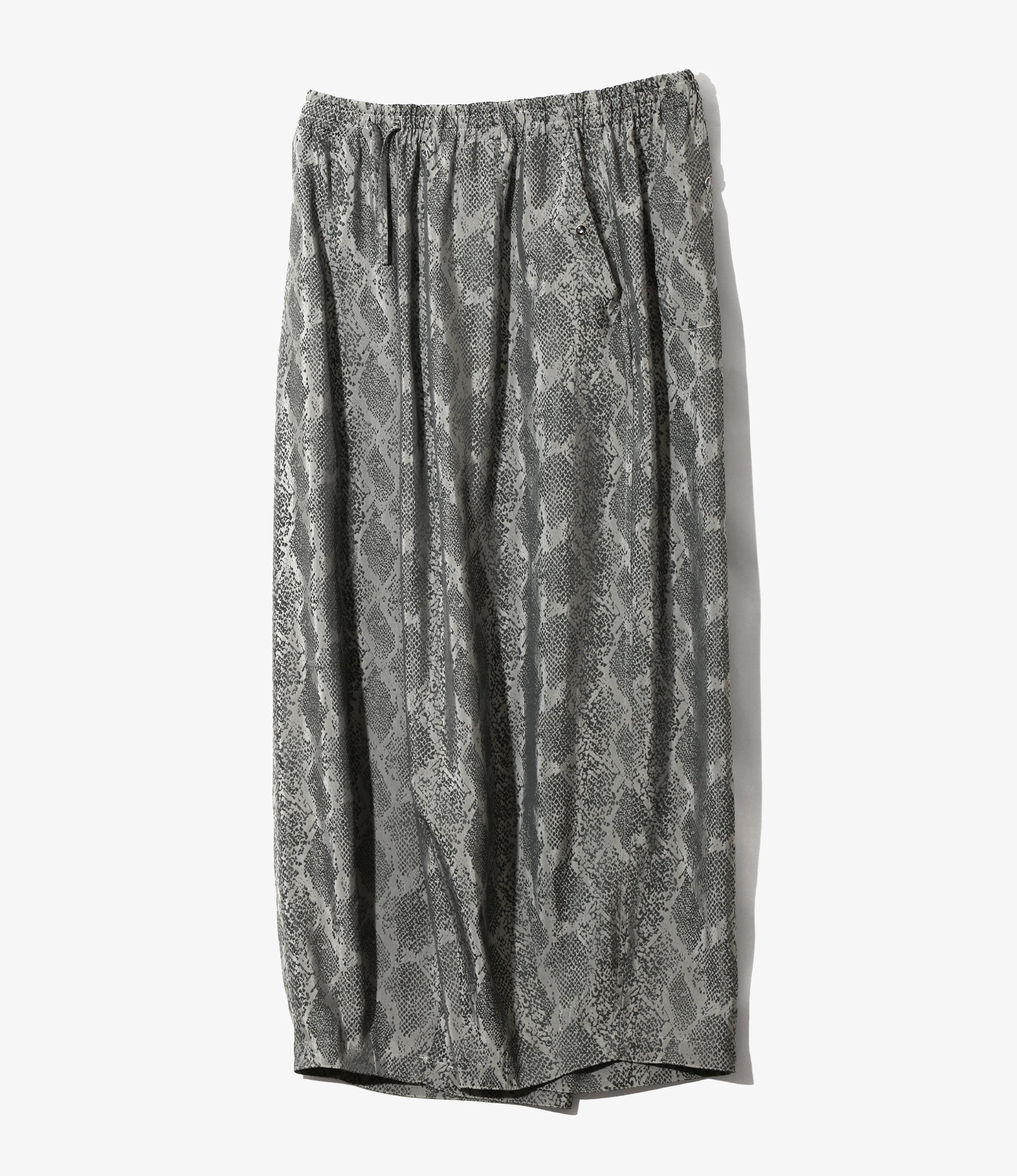 Women's String Cowboy H.D. Pant- Python Jacquard - Grey - Image 4