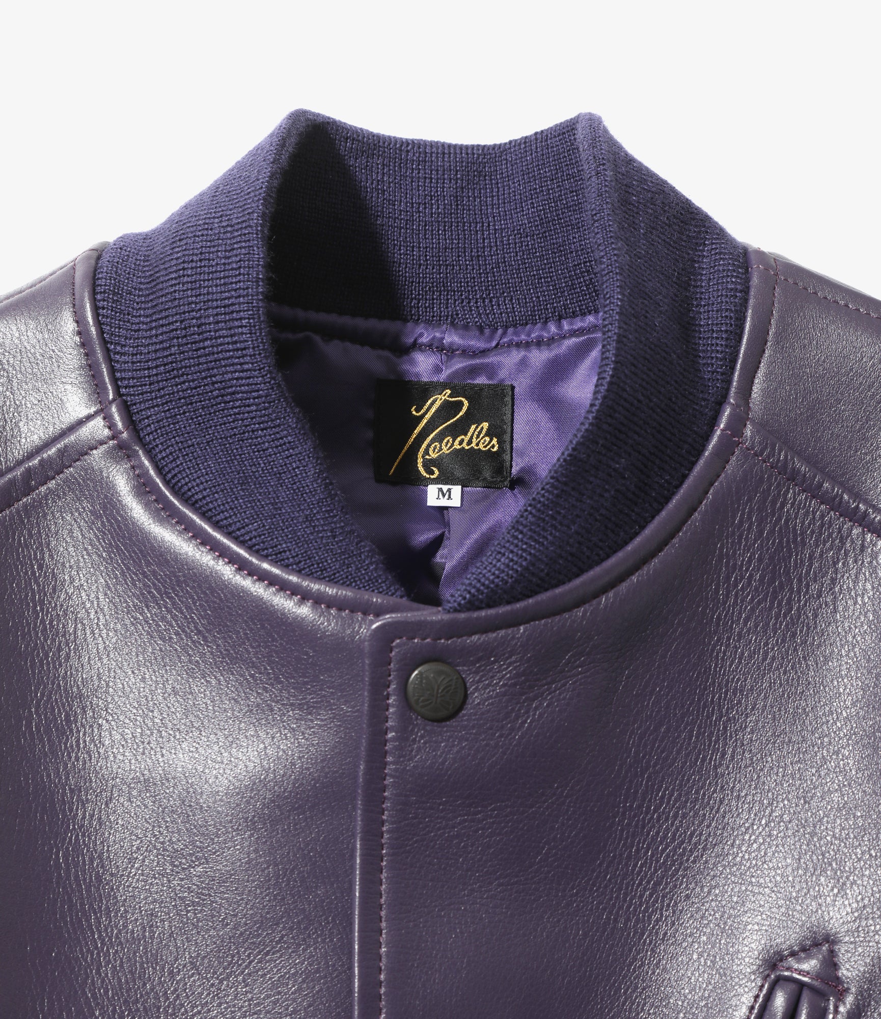 Sur Coat - Purple - Cowhide Lthr. - Image 2