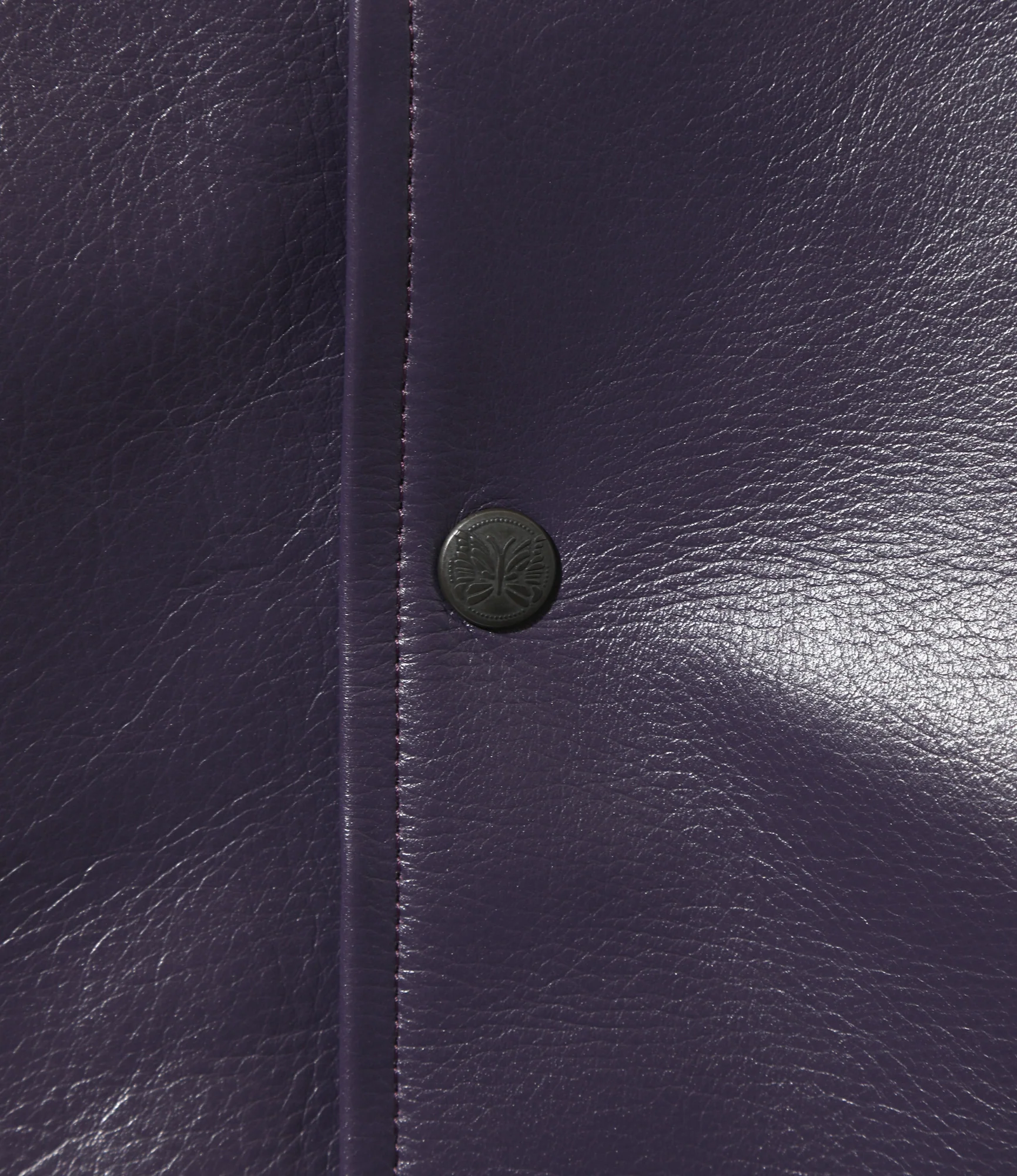 Sur Coat - Purple - Cowhide Lthr. - Image 5