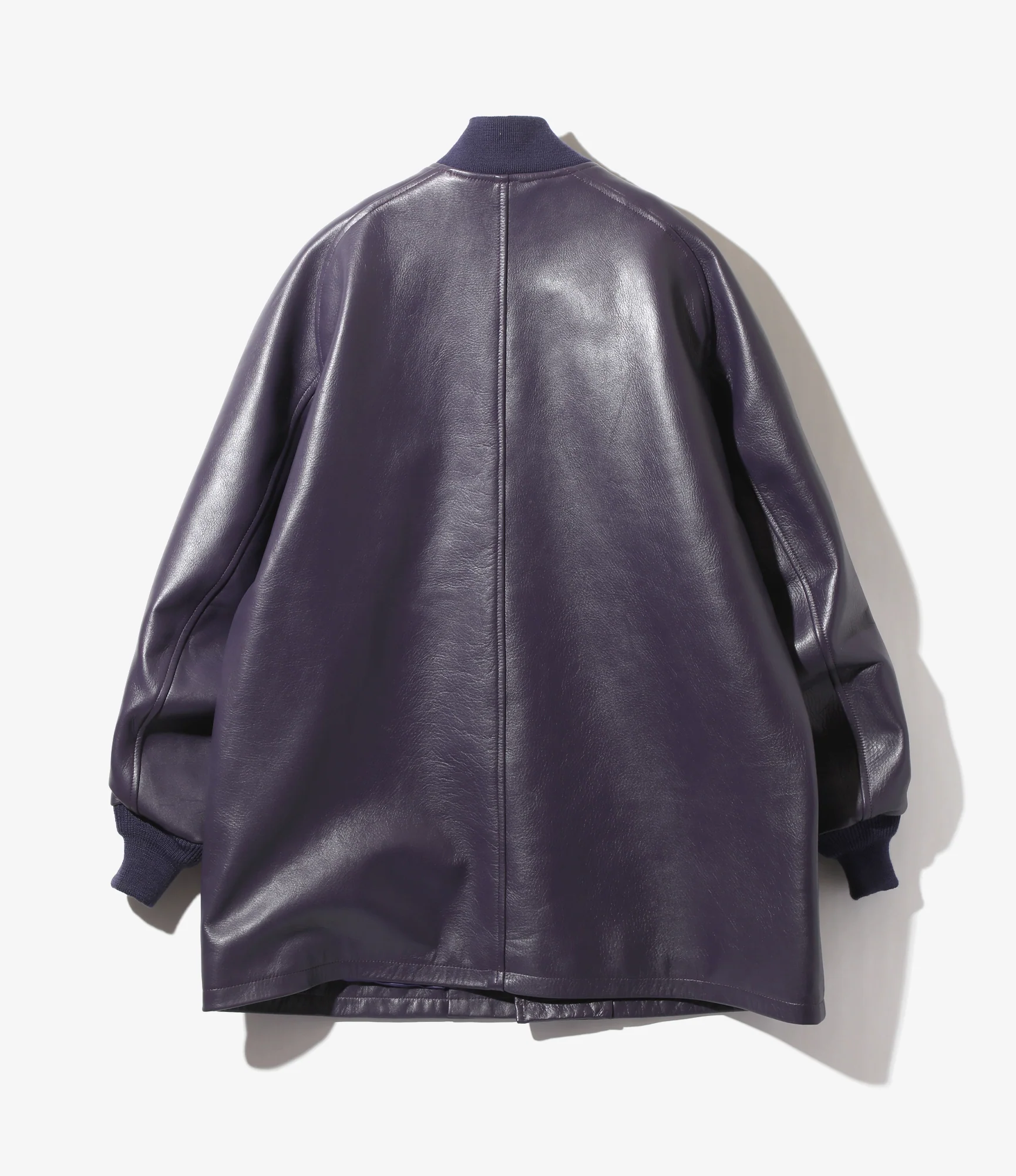 Sur Coat - Purple - Cowhide Lthr. - Image 7