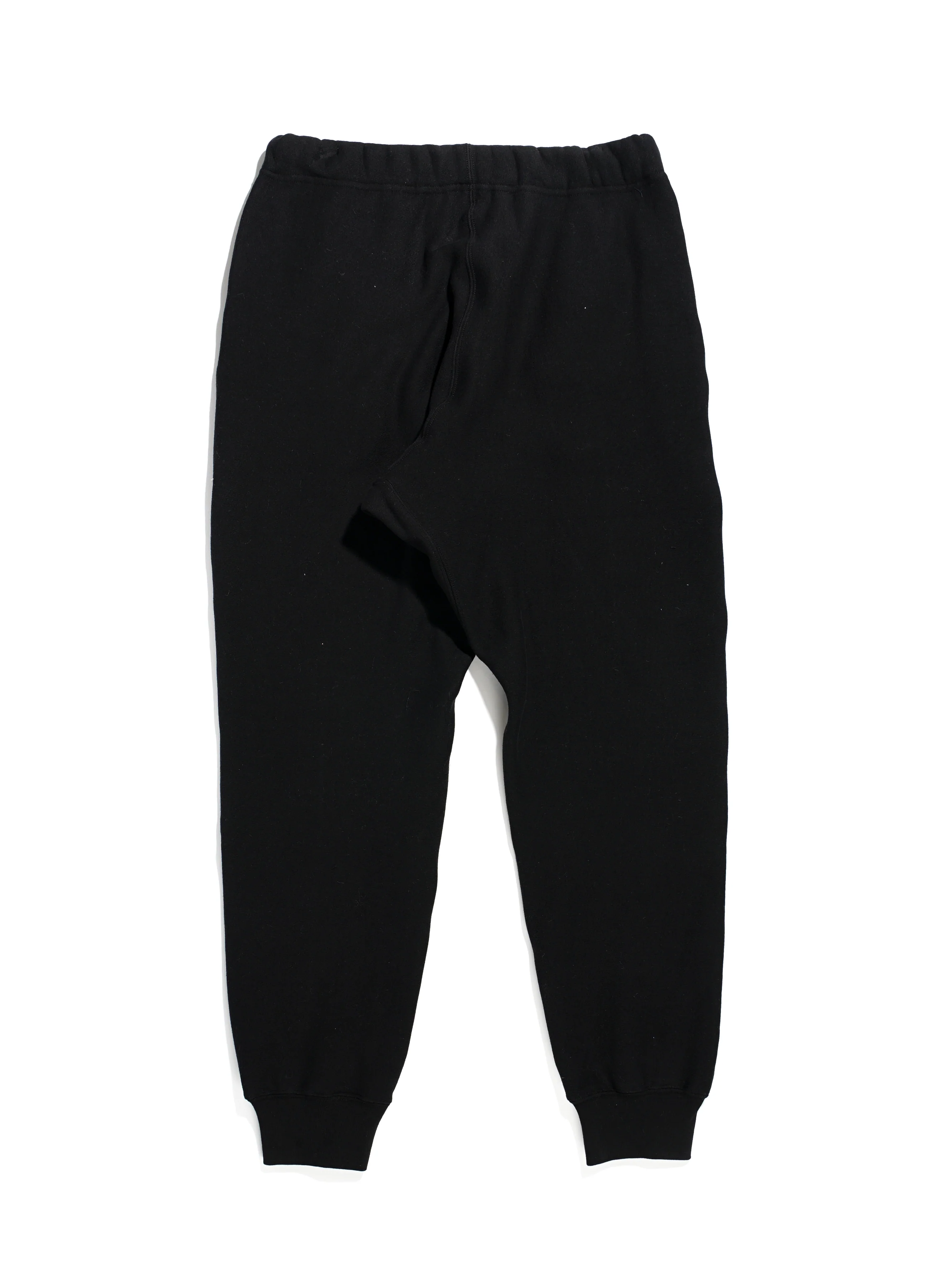 Sweat Pant - Black 12oz Cotton Fleece - Image 2