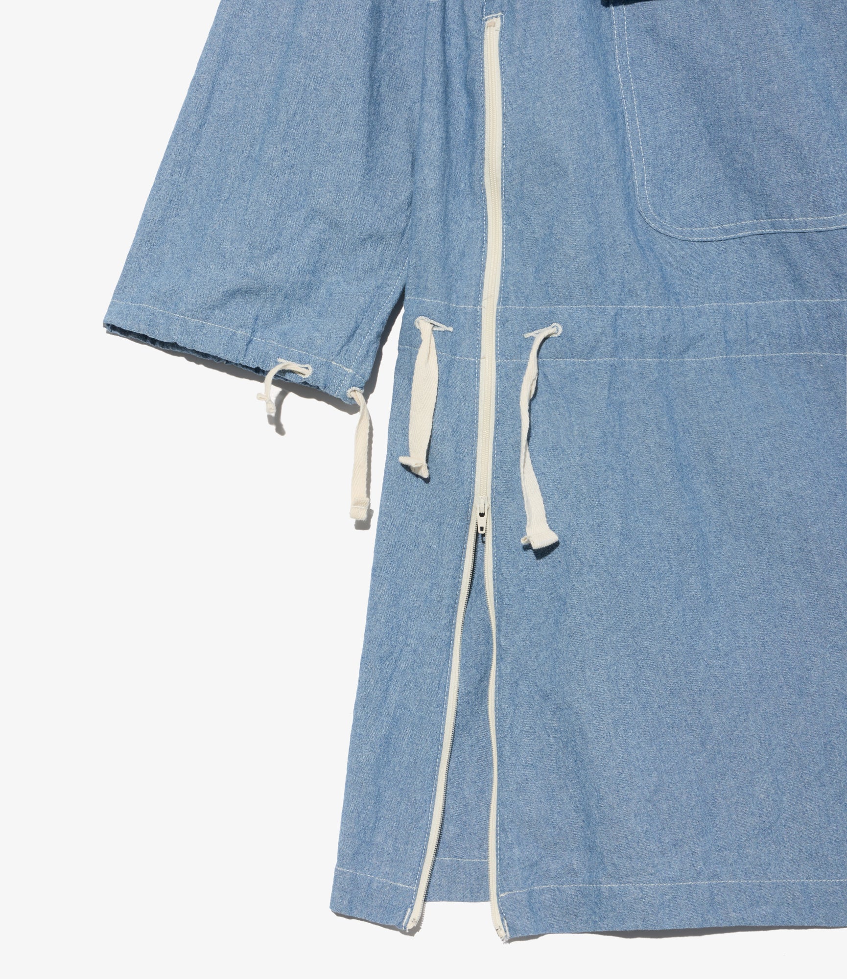 Binocular Dress - Lt. Blue 4.5oz Cotton Chambray - Image 3