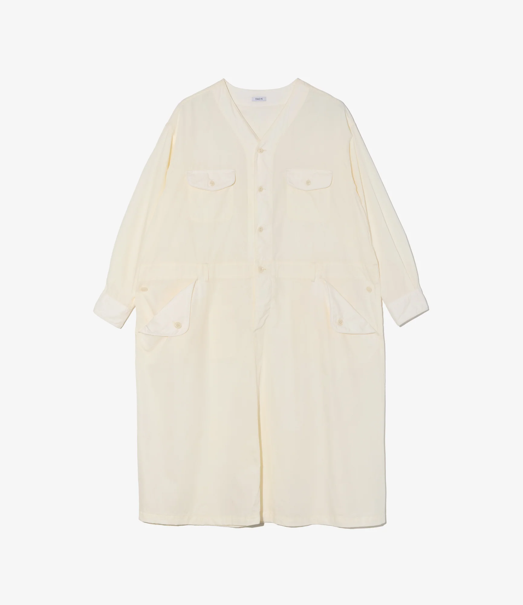 Eveready Dress - Ivory 50's Broadcloth