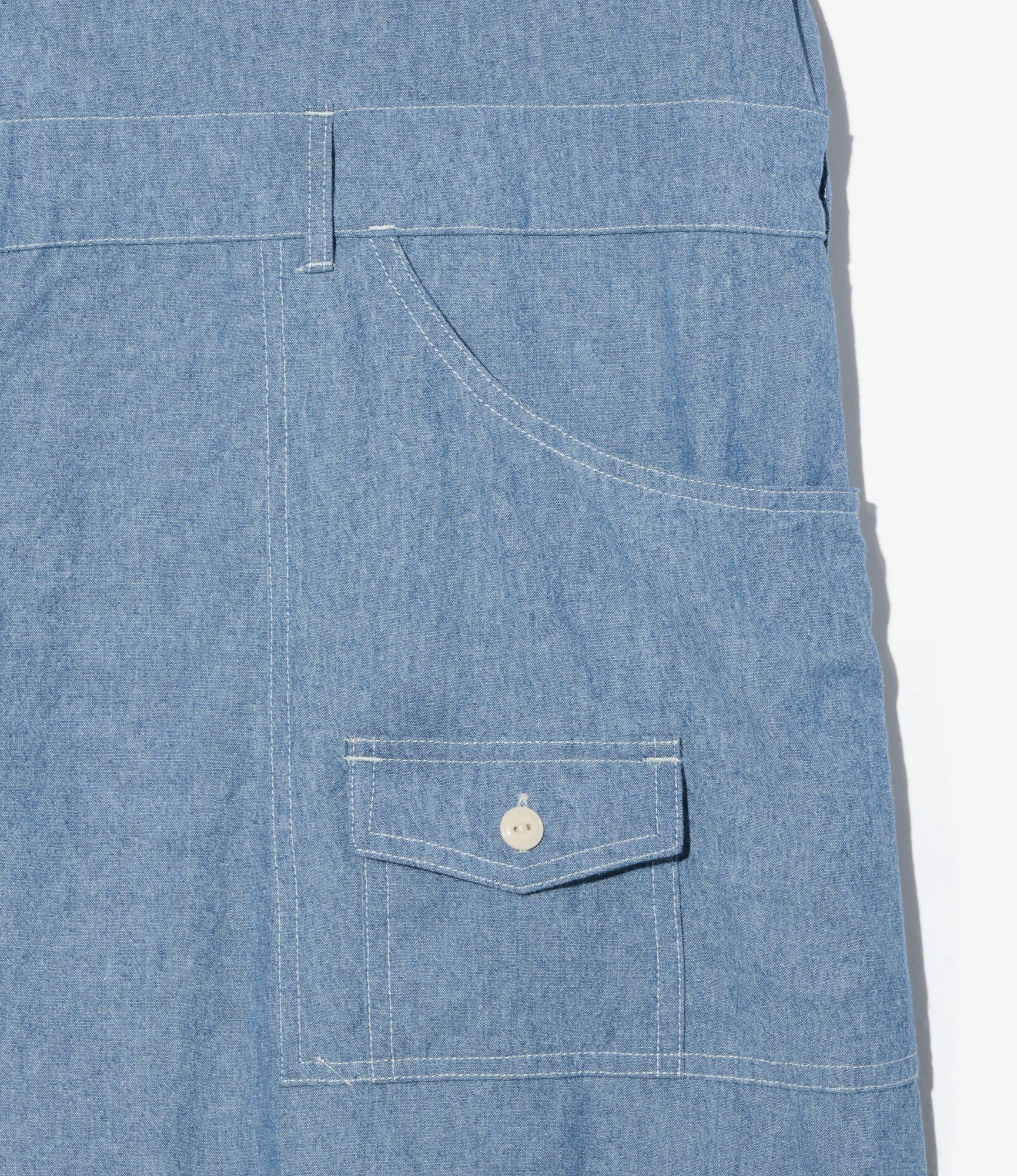 Prepared Dress - Lt. Blue 4.5oz Cotton Chambray - Image 2